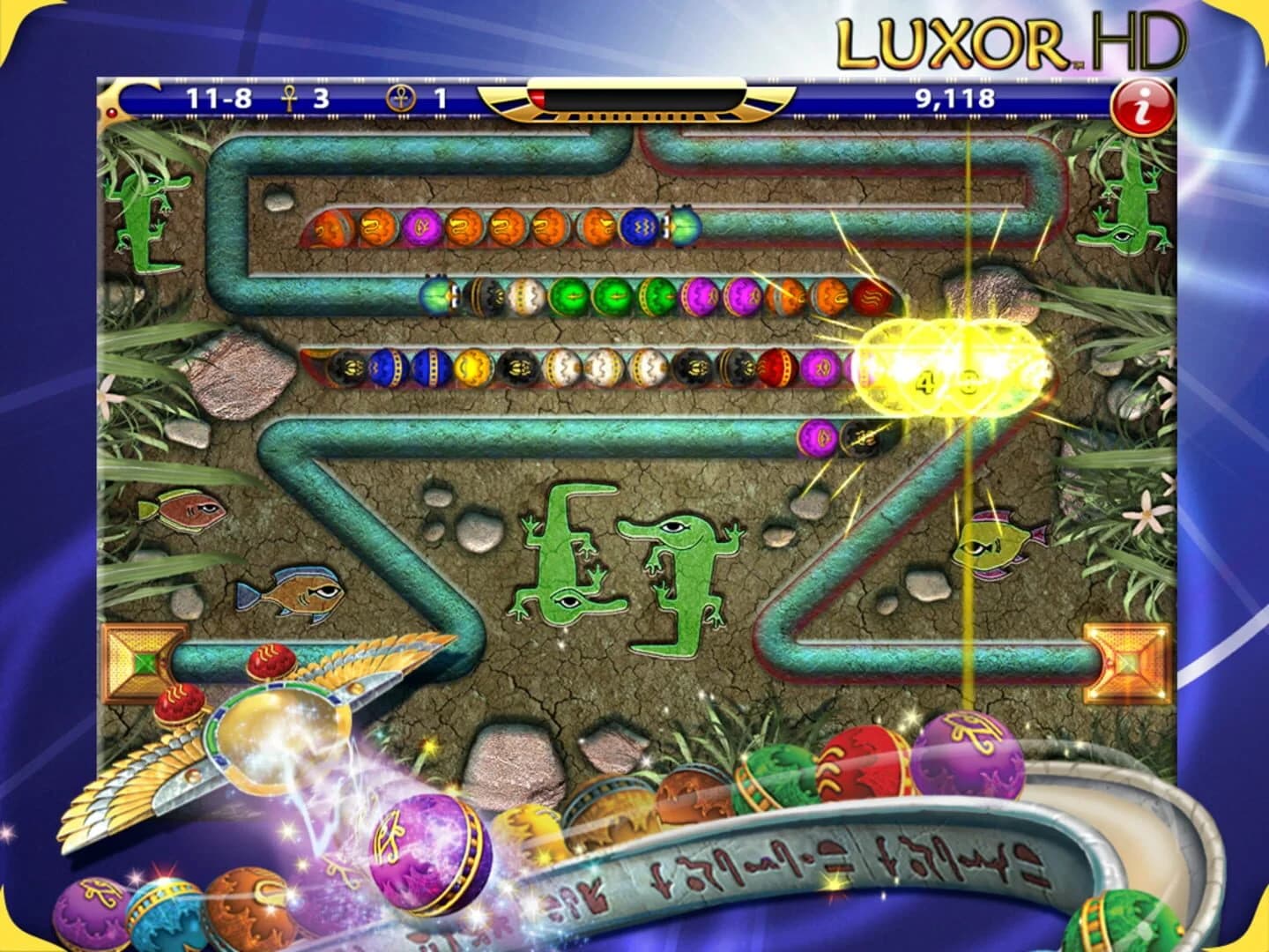 Luxor HD screenshot 1