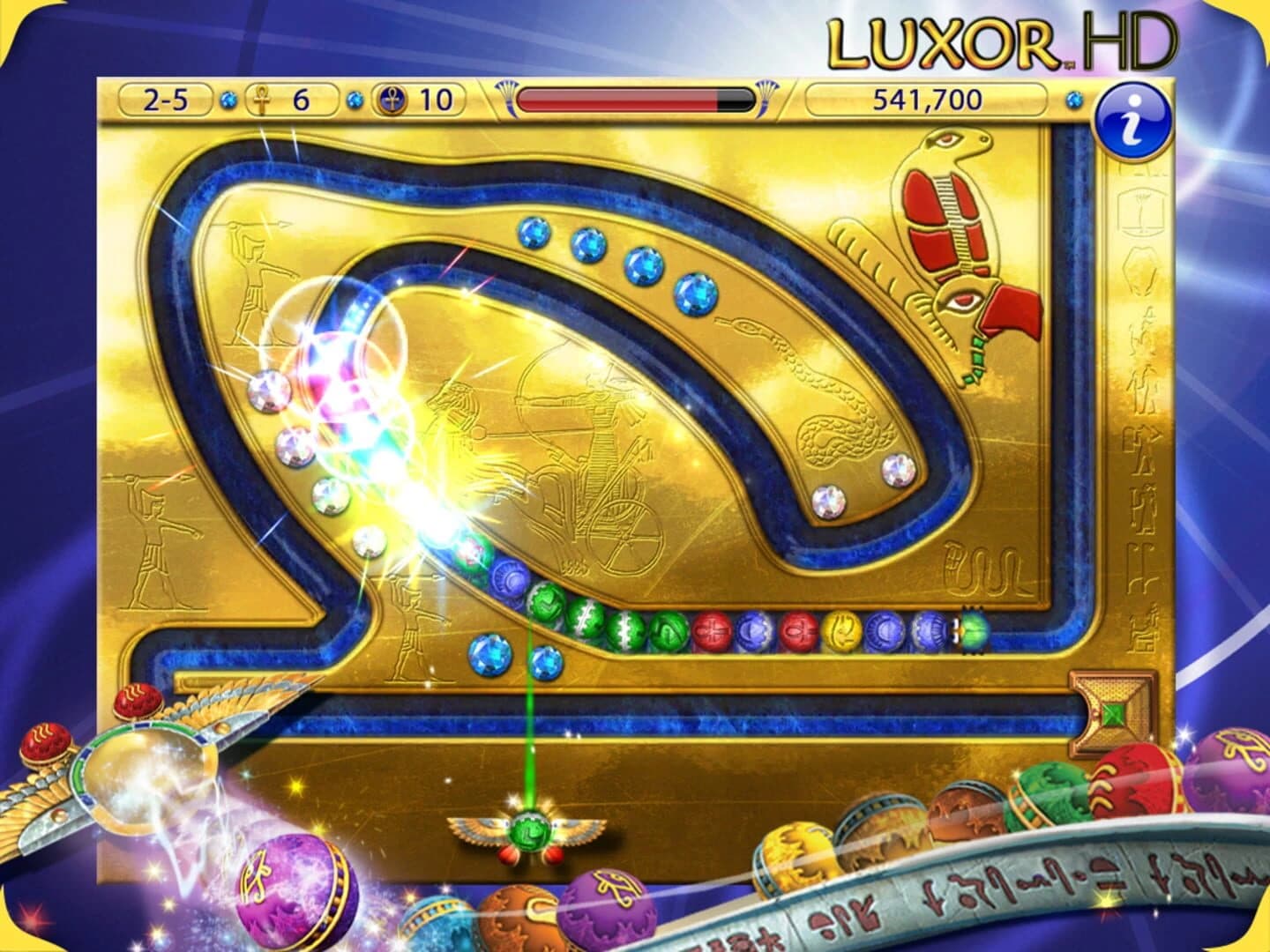 Luxor HD screenshot 3