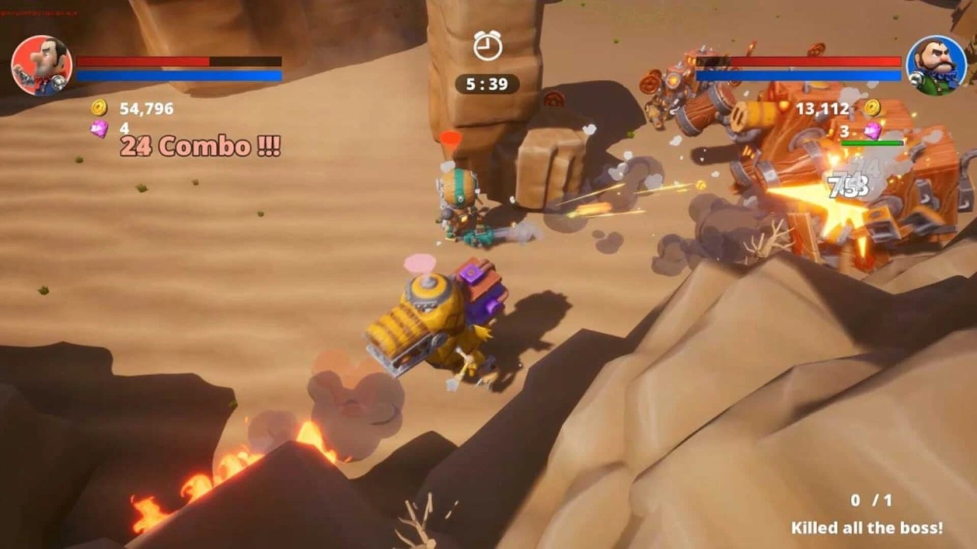 Machi Knights: Blood Bagos screenshot 1