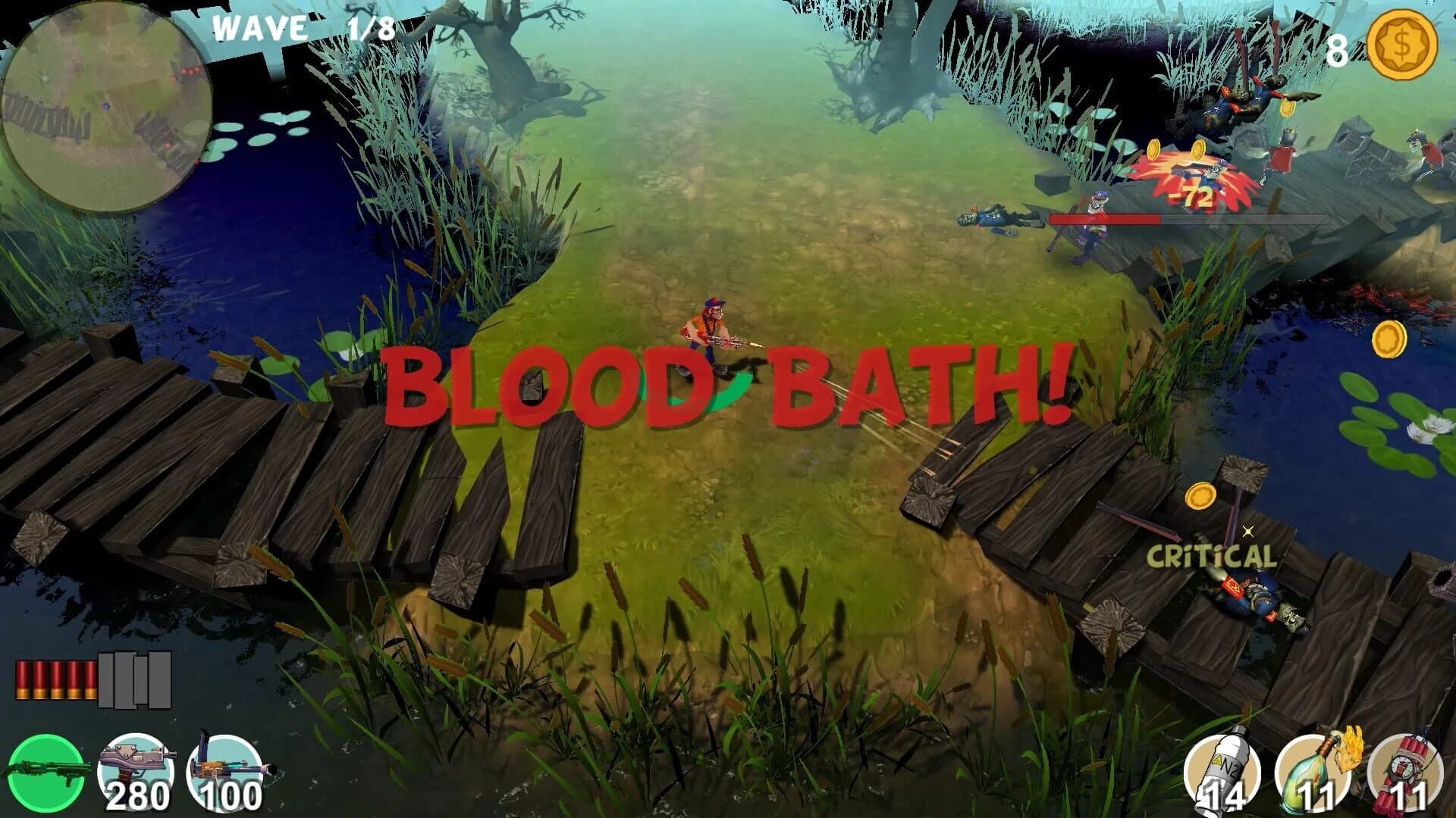 Mad Gardener: Zombie Massacre screenshot 3