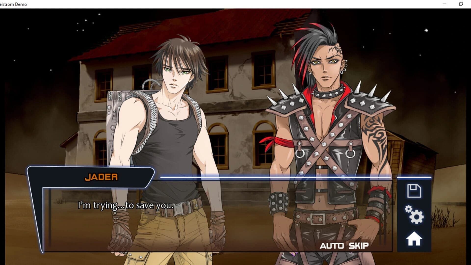 Maelstrom: A Yaoi Visual Novel screenshot 3