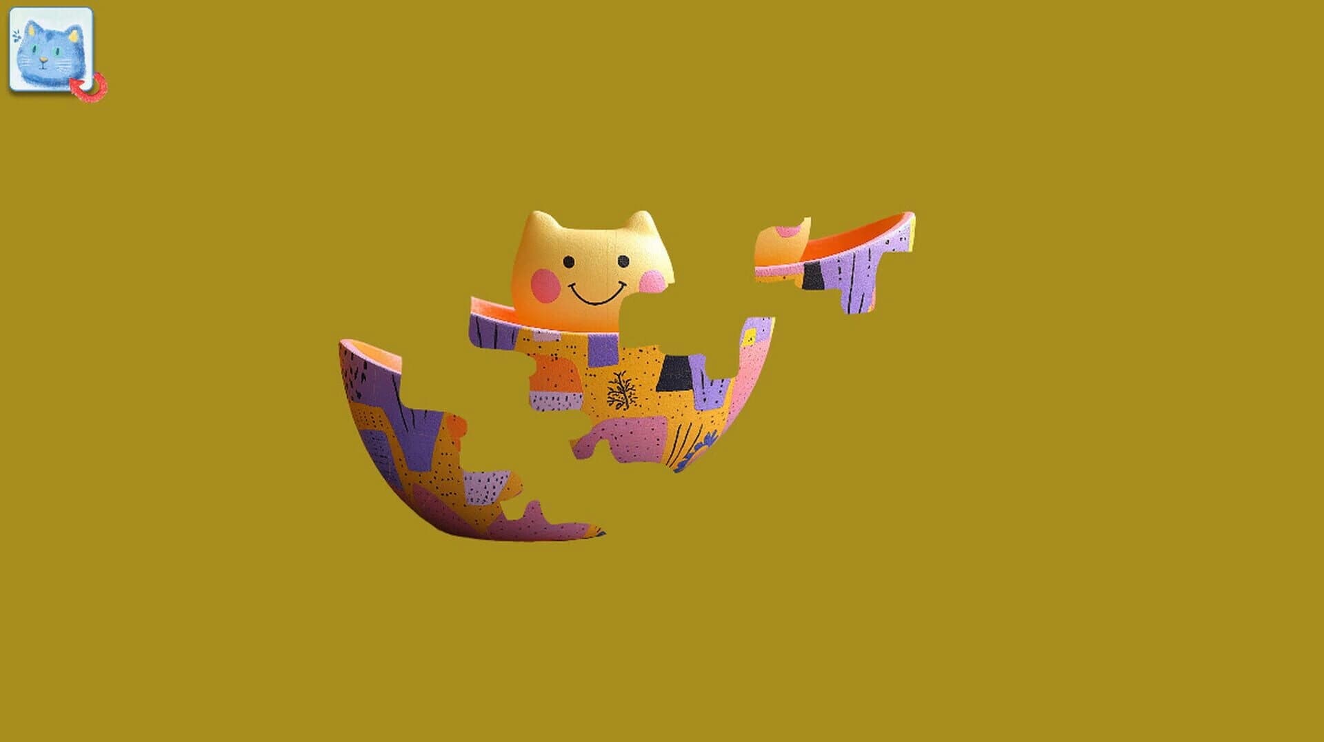 Magic Puzzle King 2: Rolling Cat screenshot 2