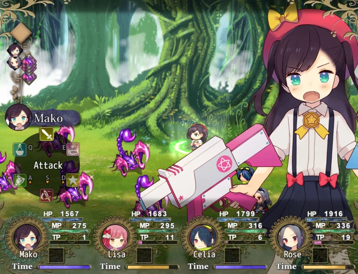 Magical girl's labyrinth screenshot 5