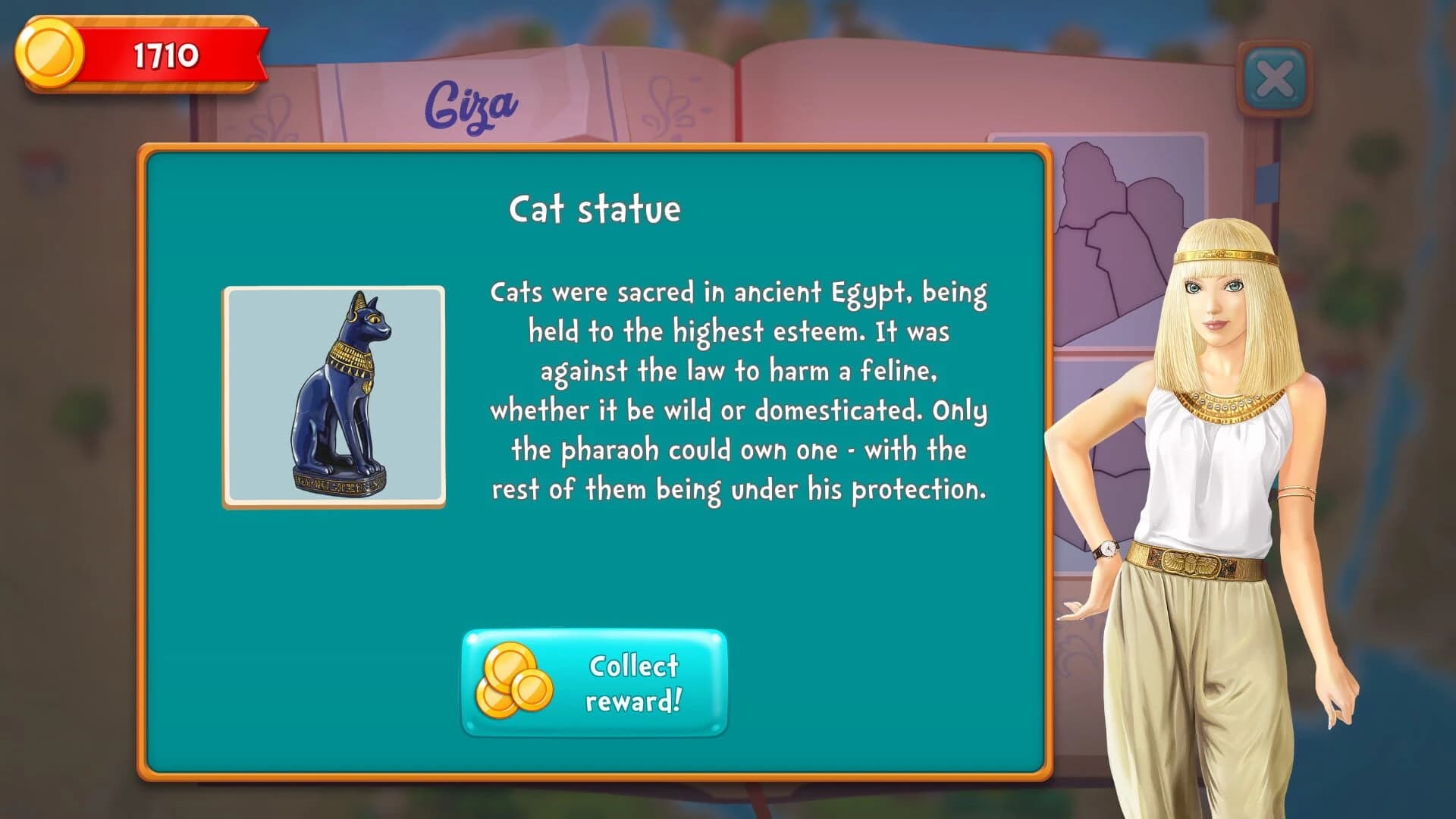 Mahjong Riddles: Egypt screenshot 3
