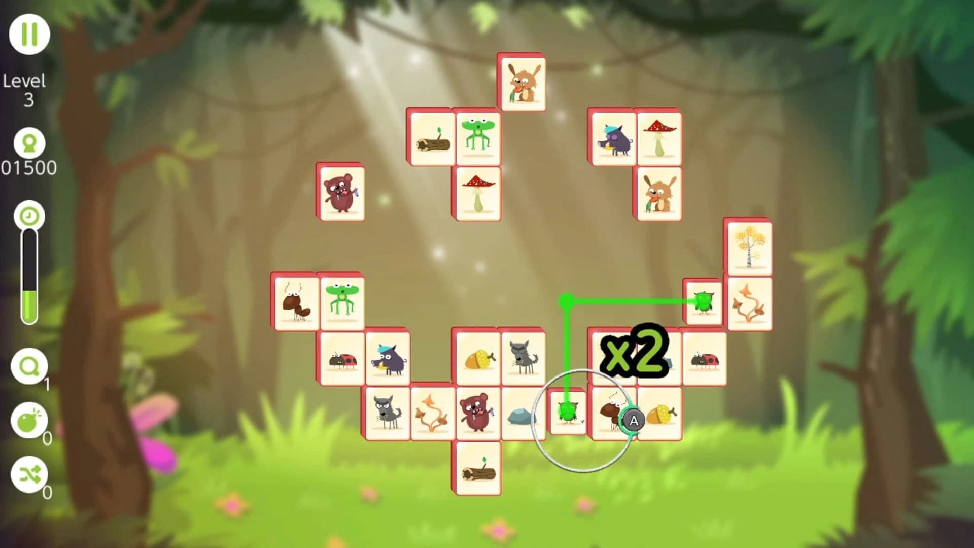 Mahjong Woods screenshot 4