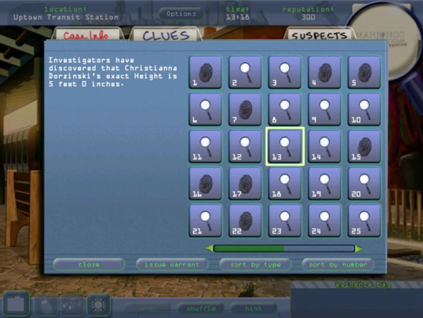 Mahjongg Investigations: Under Suspicion screenshot 4