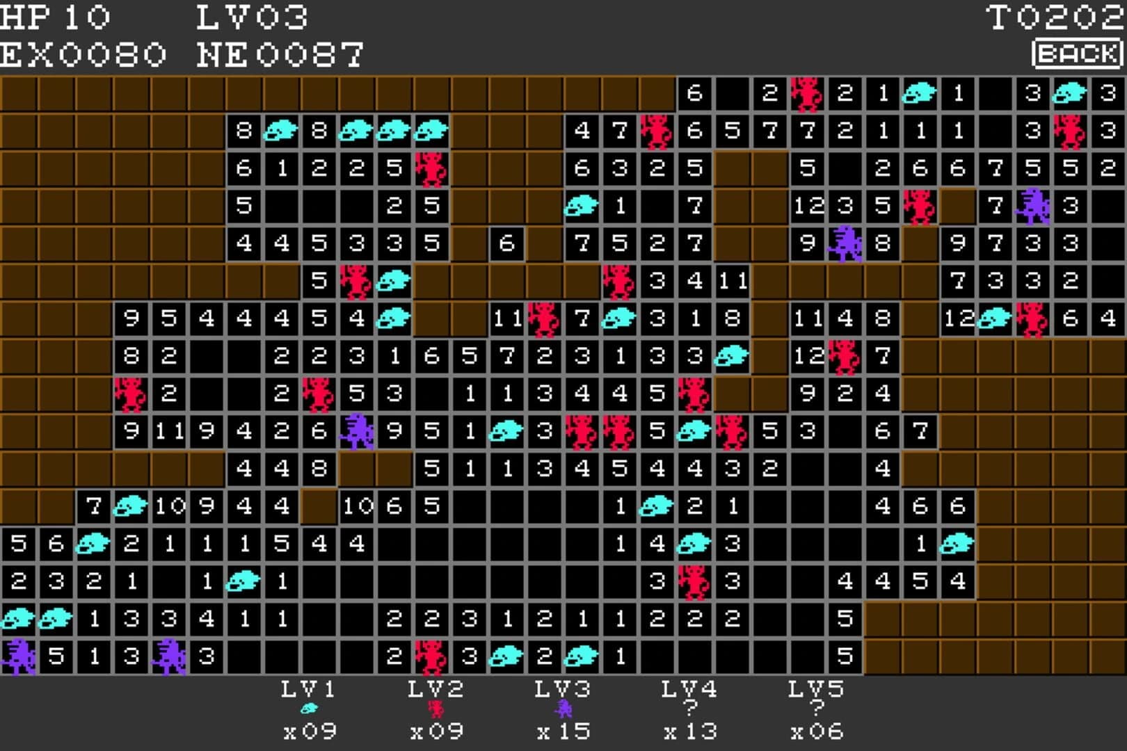 Mamono Sweeper screenshot 2