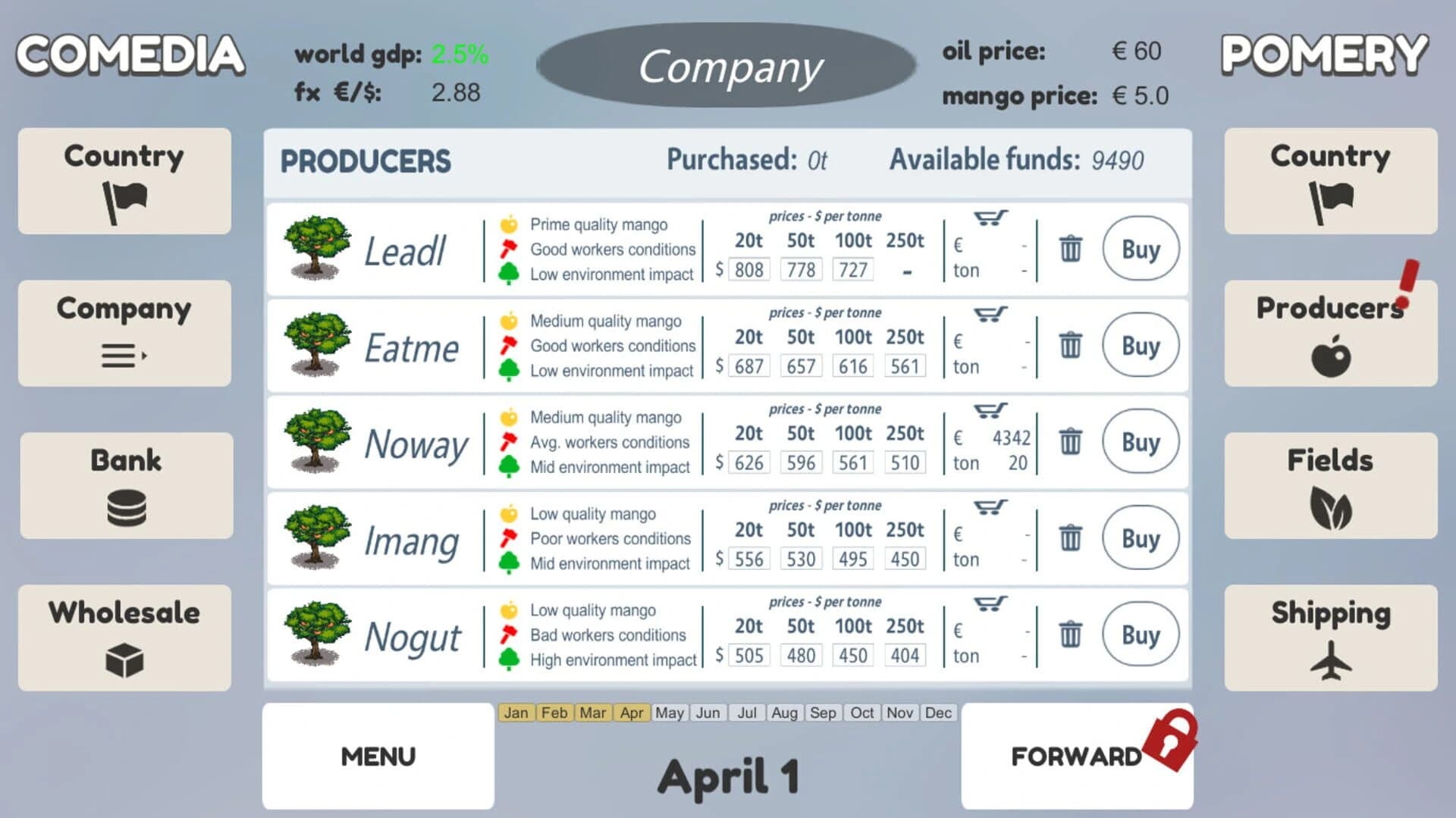 Mango Cart screenshot 1