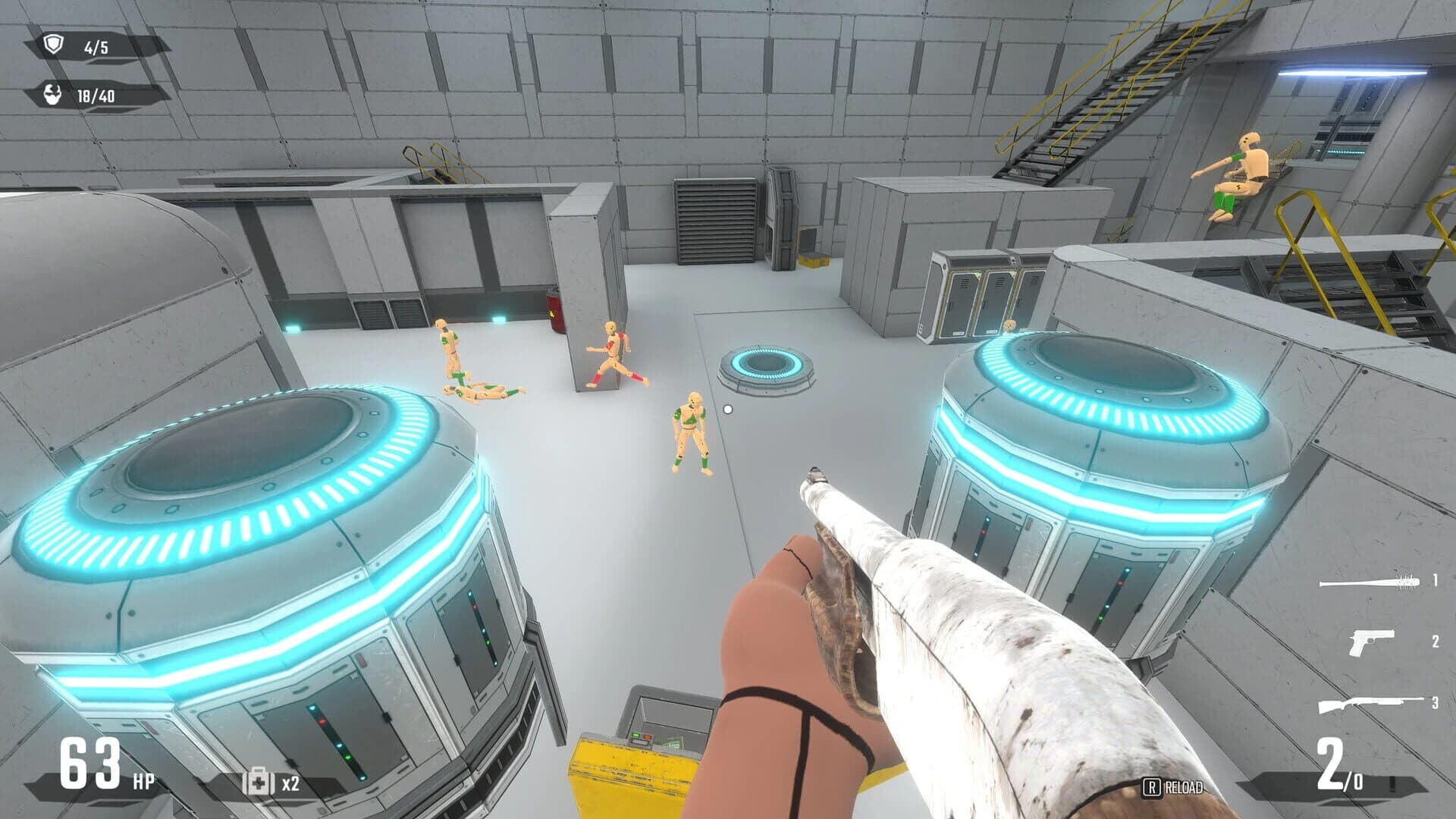 Mannequin Mayhem: Physics Ragdoll Shooter screenshot 1