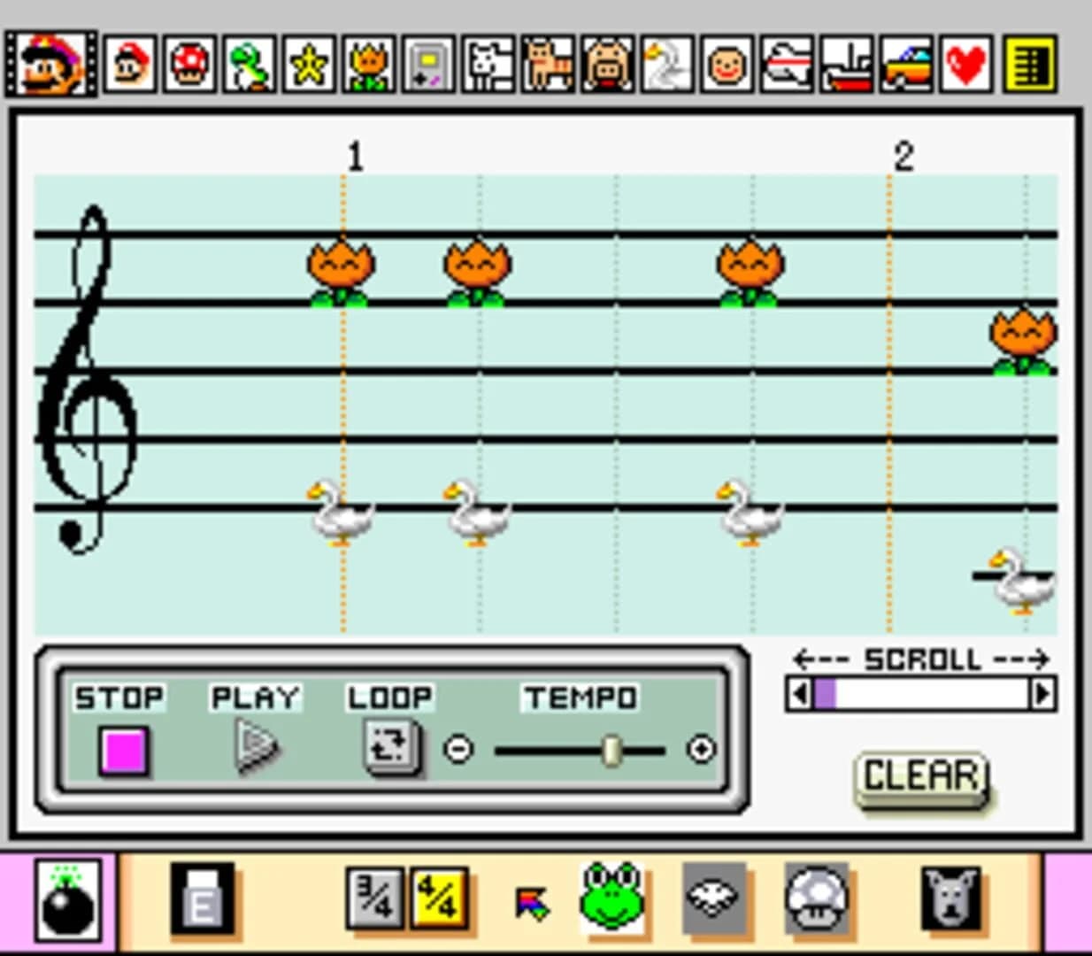 Mario Paint screenshot 5