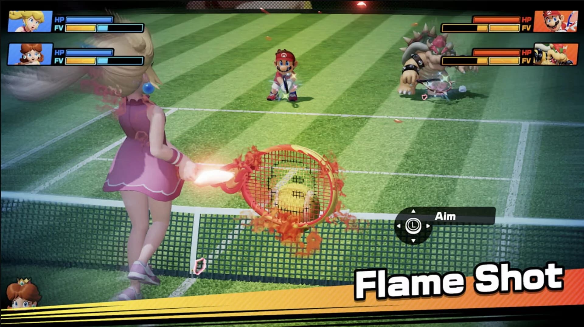 Mario Tennis Fever screenshot 2