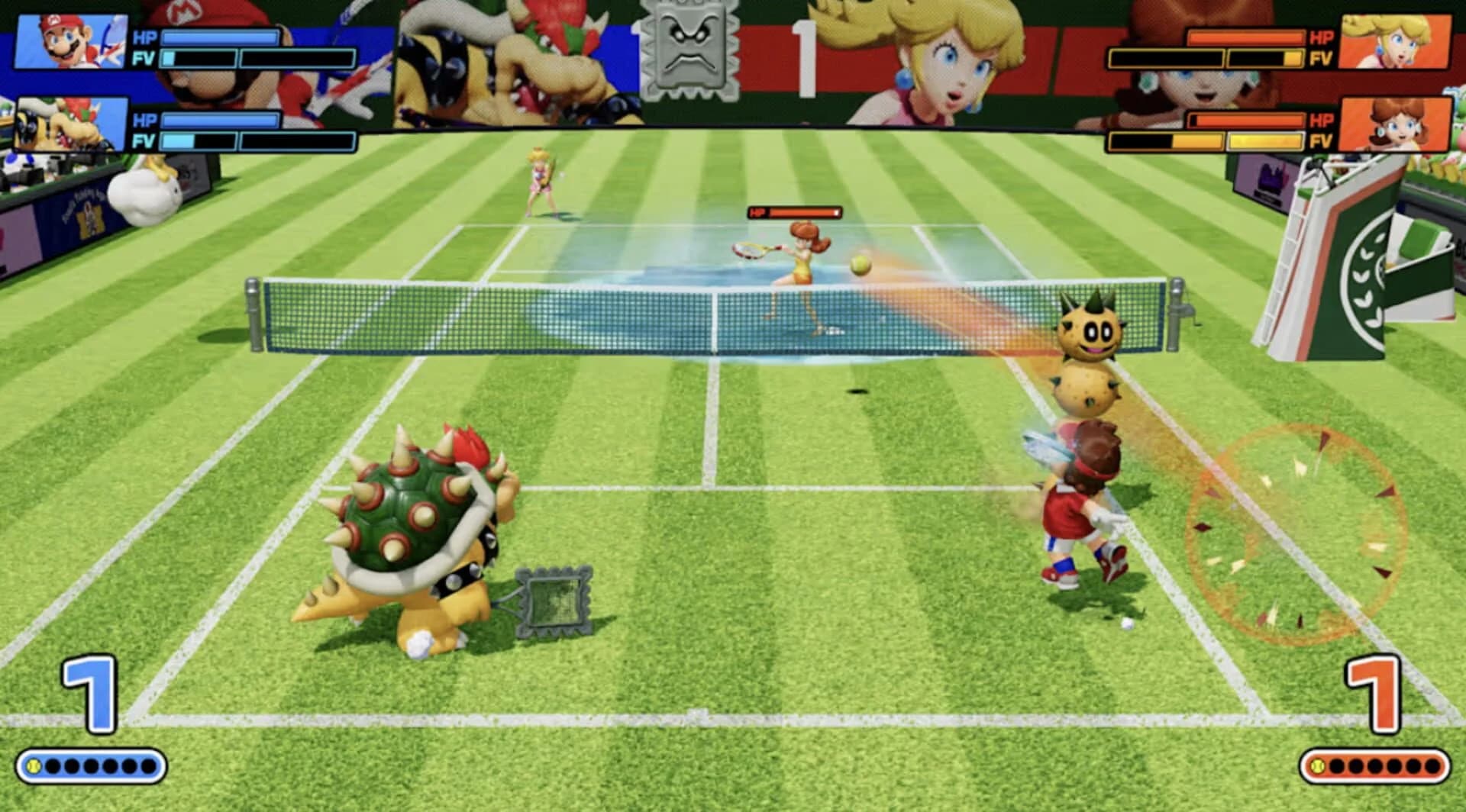 Mario Tennis Fever screenshot 3