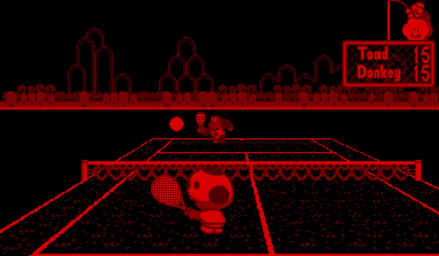 Mario's Tennis screenshot 1
