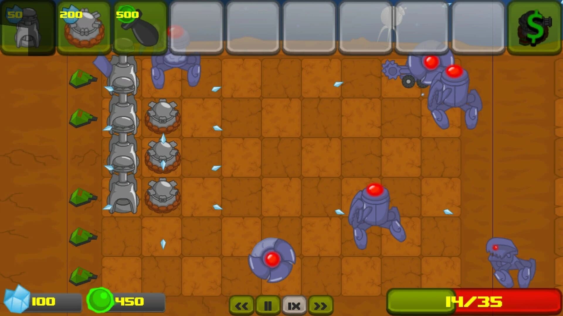 Martians Vs Robots screenshot 3