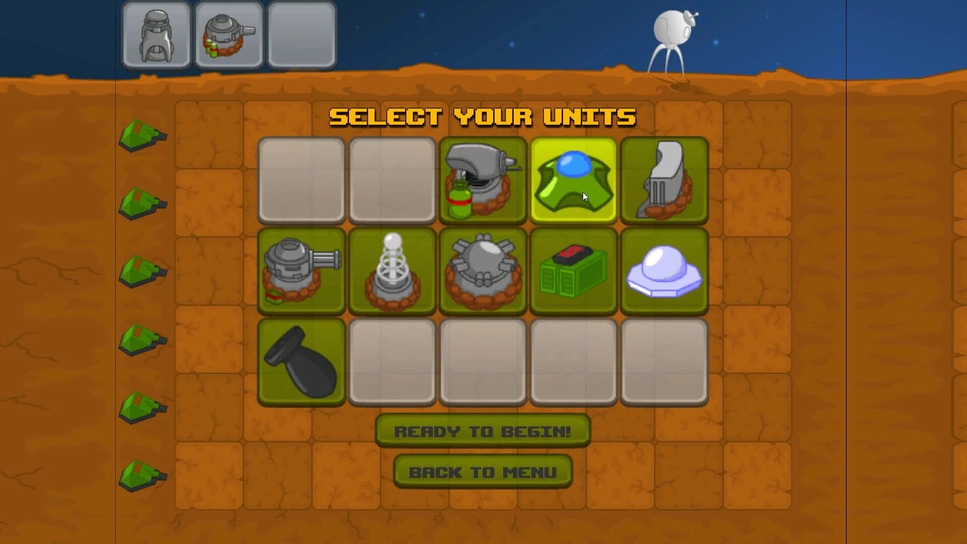 Martians Vs Robots screenshot 1
