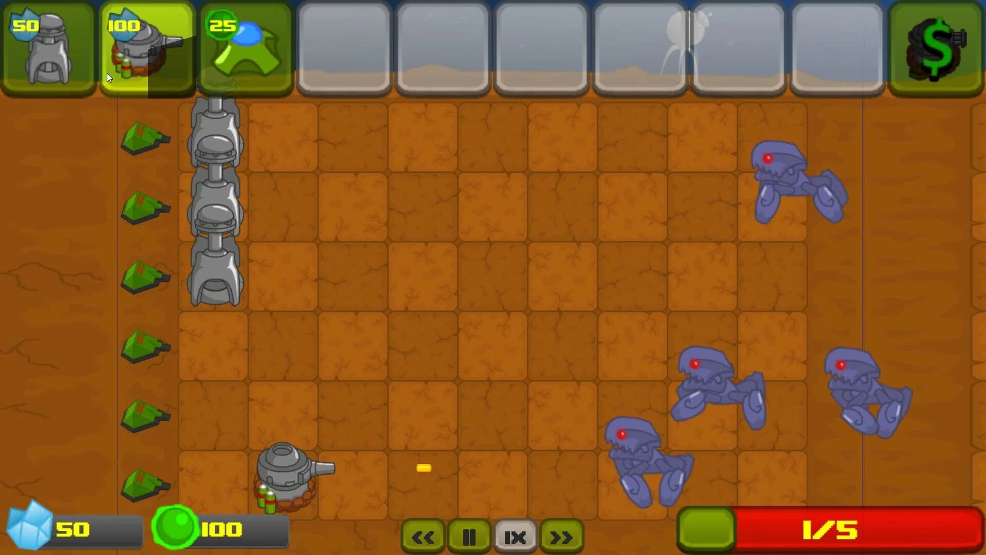 Martians Vs Robots screenshot 2