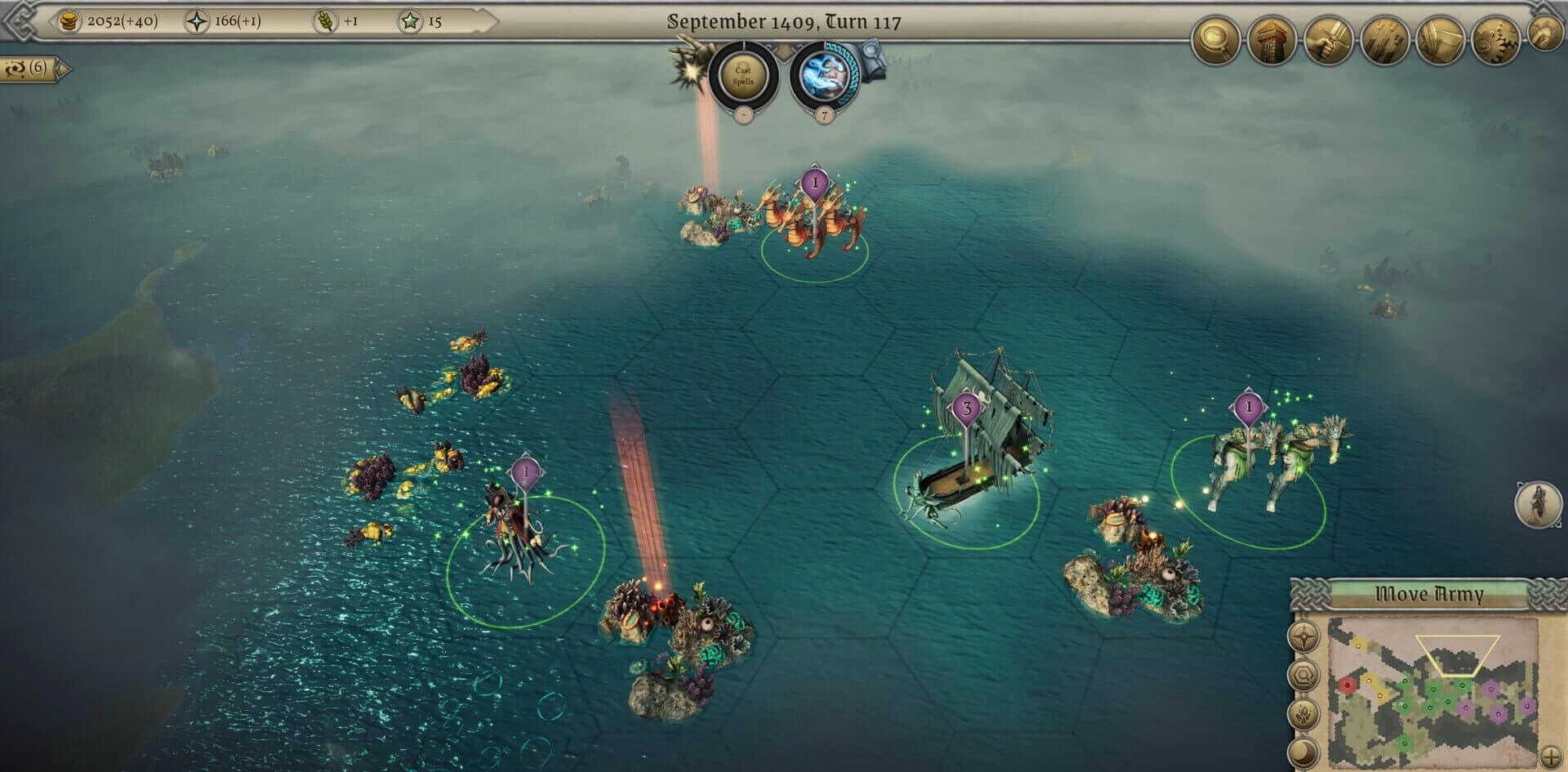 Master of Magic: Scourge of the Seas screenshot 1