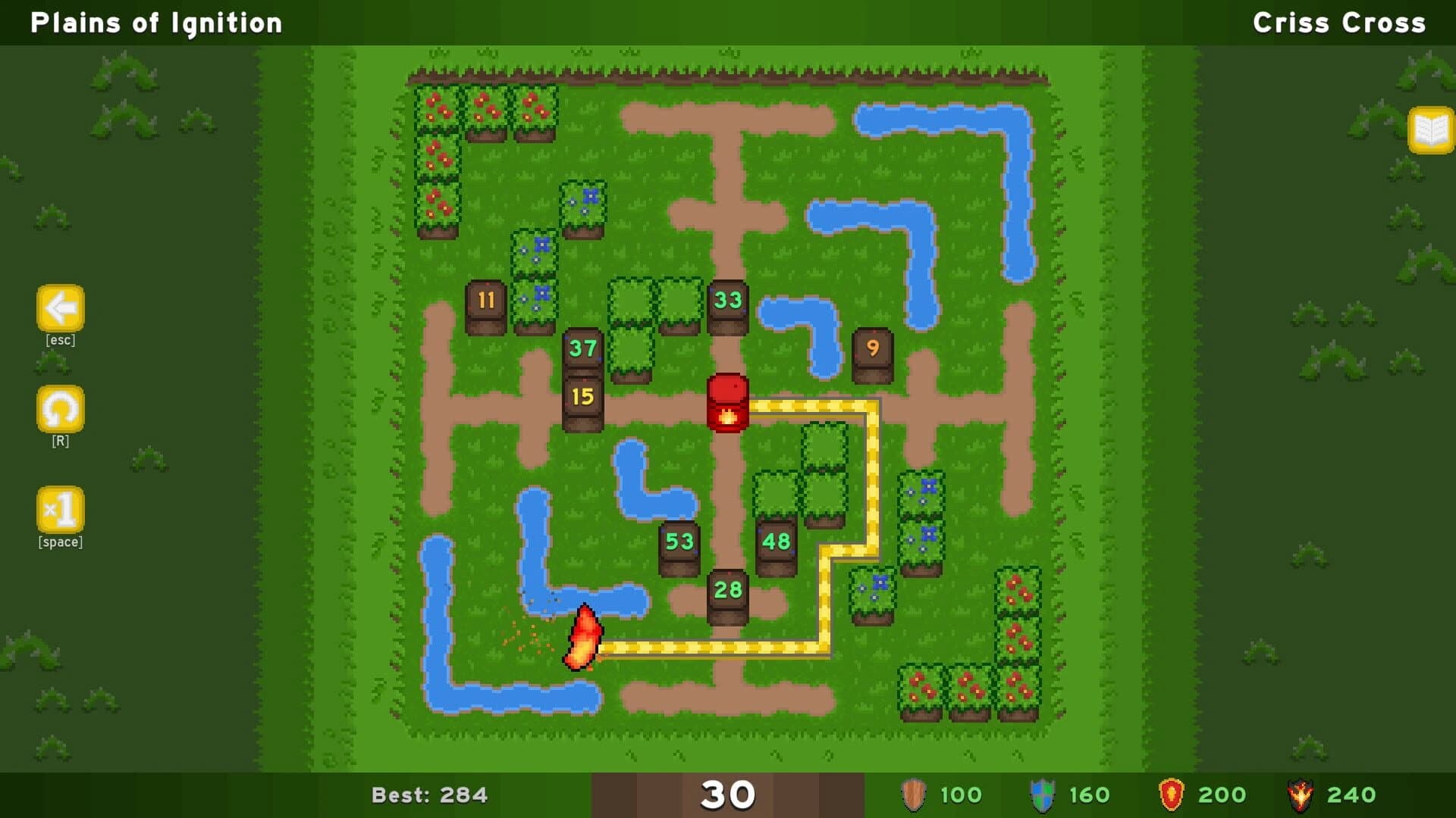 Maze Ablaze screenshot 1