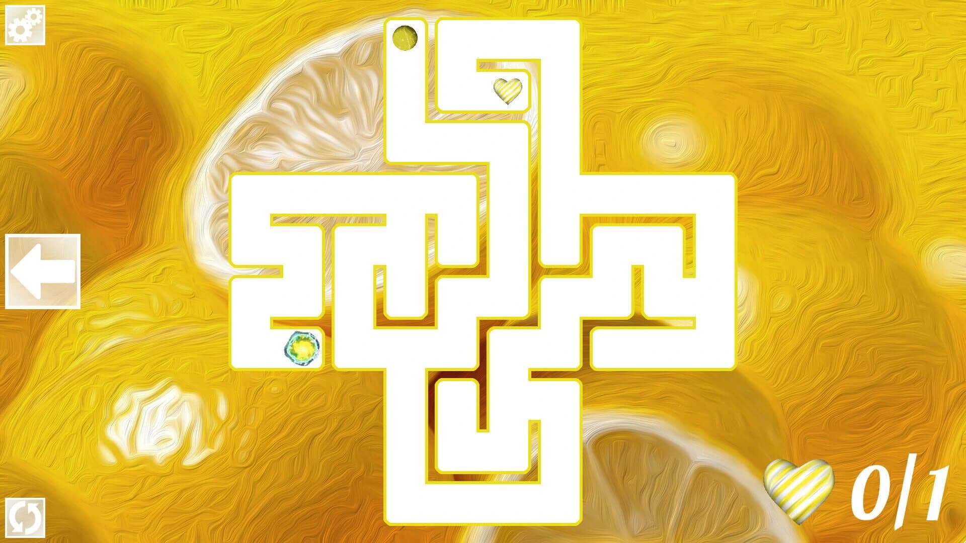 Maze Art: Yellow screenshot 1