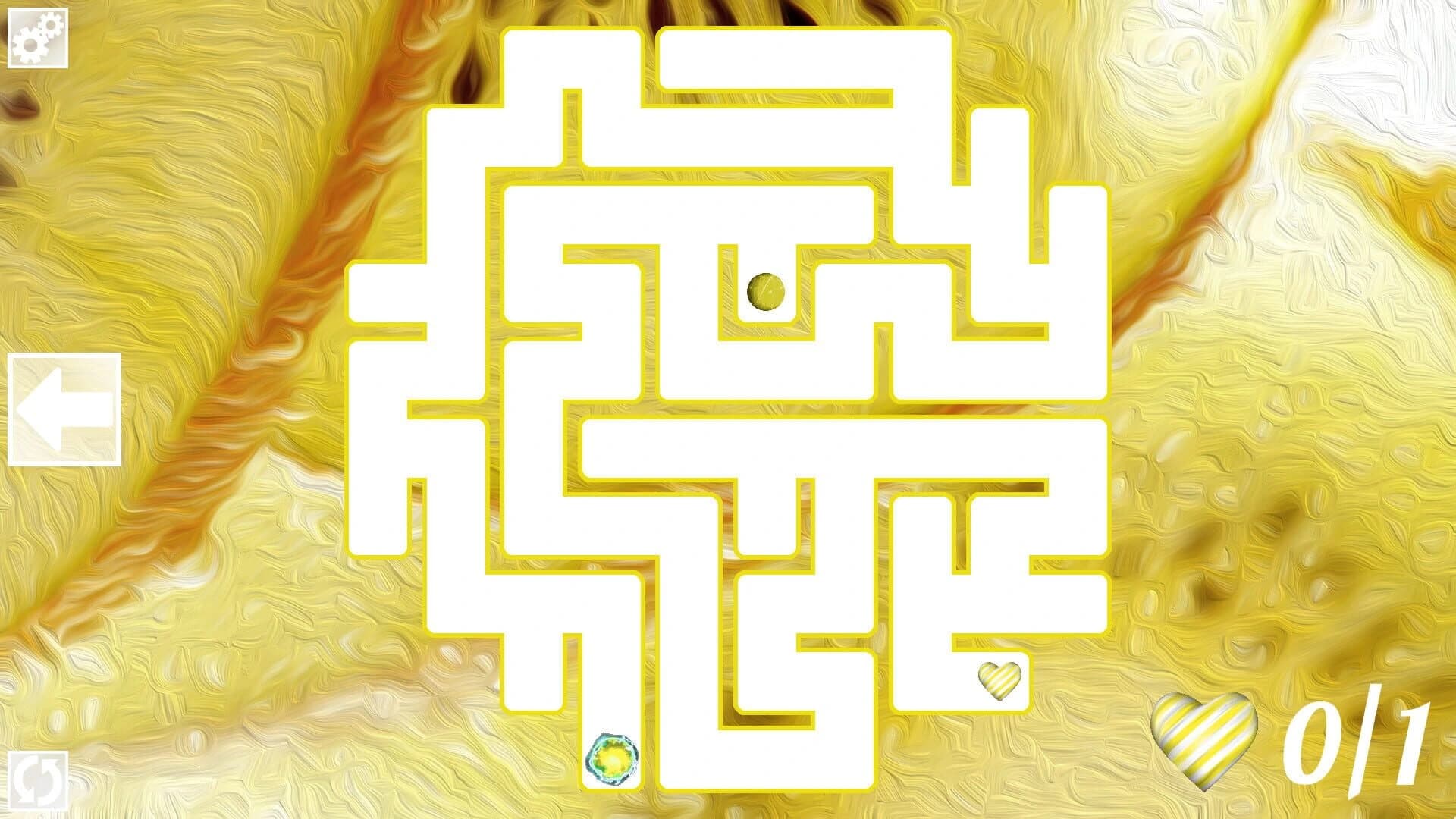 Maze Art: Yellow screenshot 2