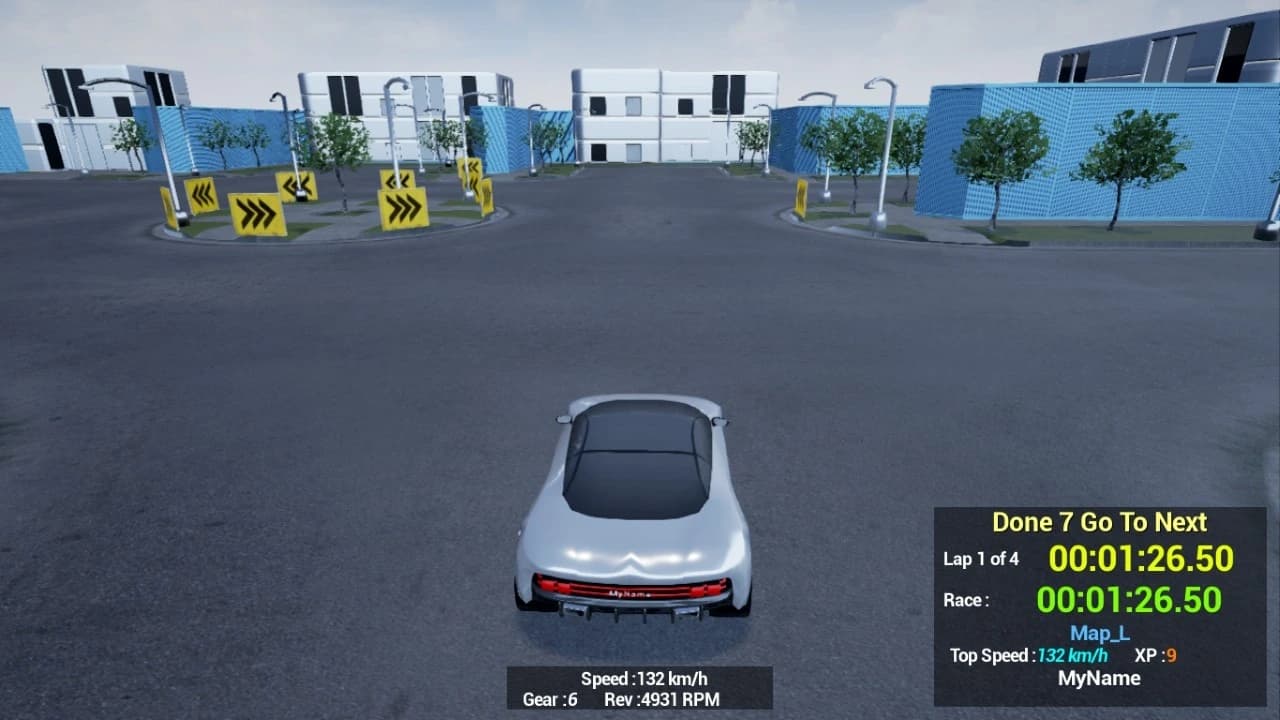 Maze Workout: Urban Lost Solo Car Racer screenshot 2