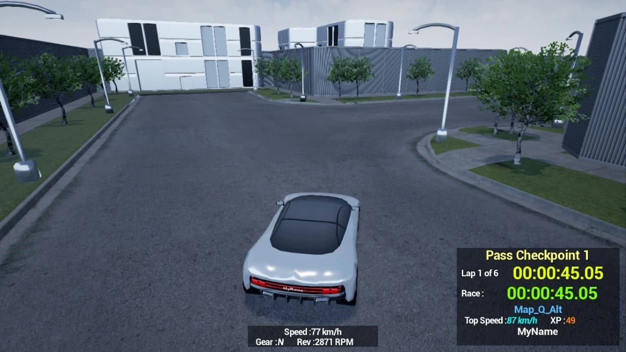 Maze Workout: Urban Lost Solo Car Racer screenshot 1