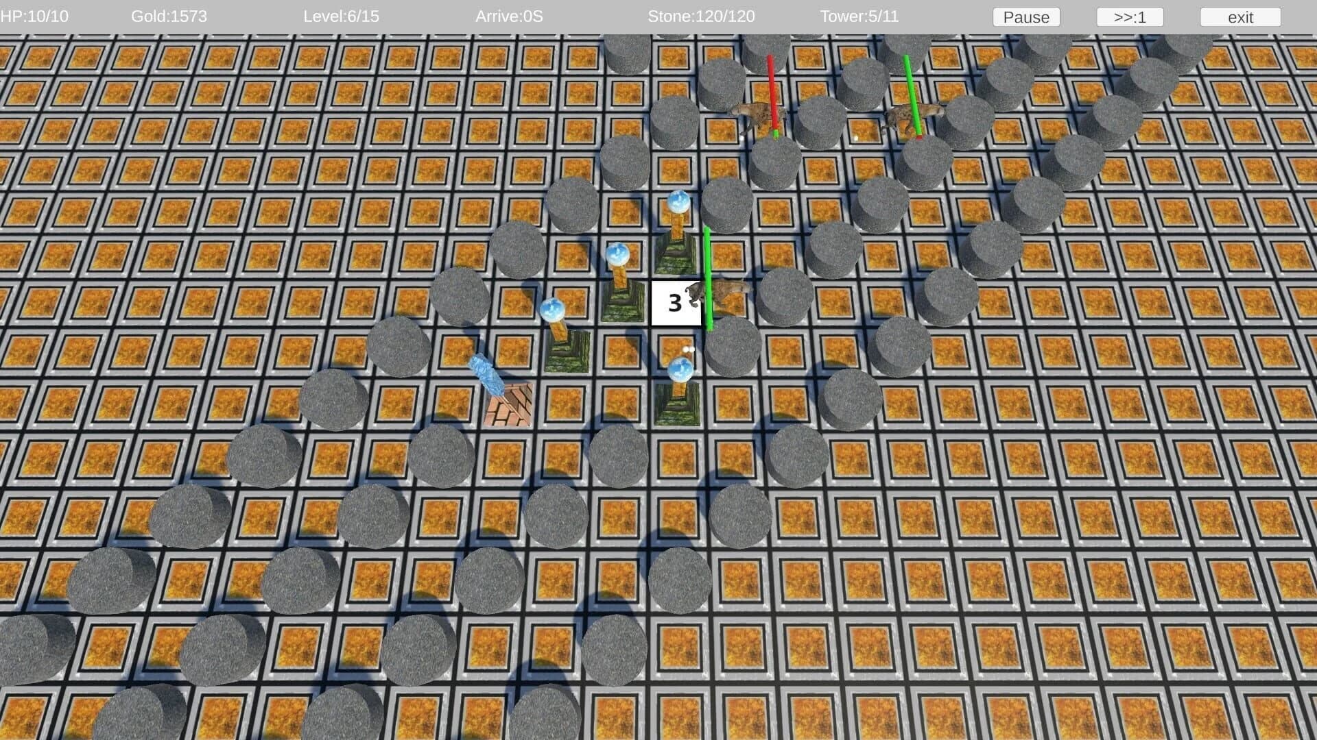 MazeTD screenshot 2