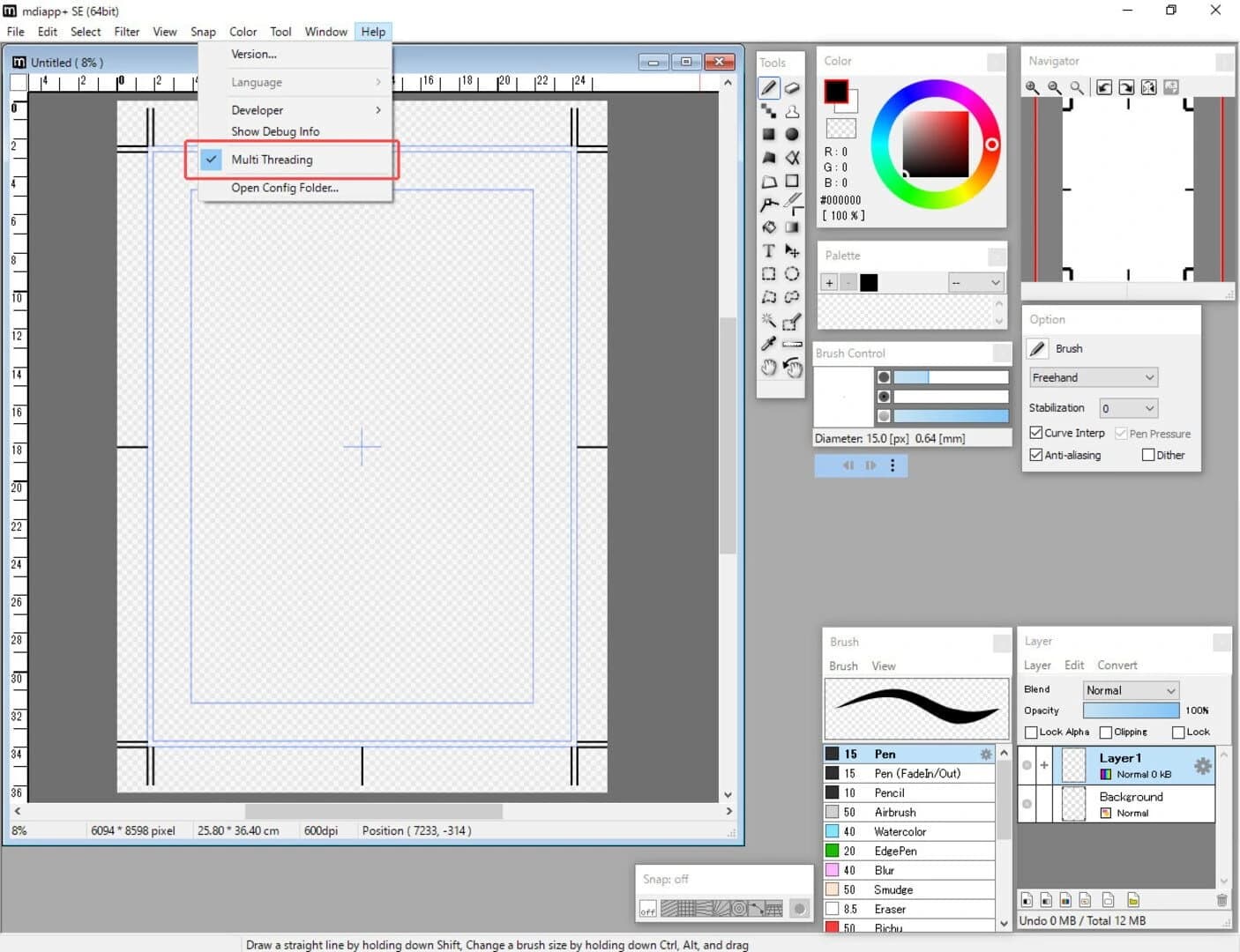 mdiapp+ SE screenshot 4