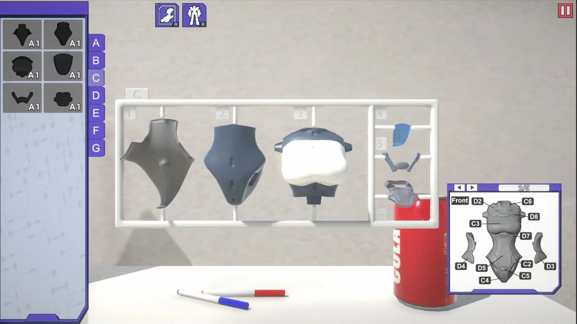 Mech Builder 3D screenshot 2