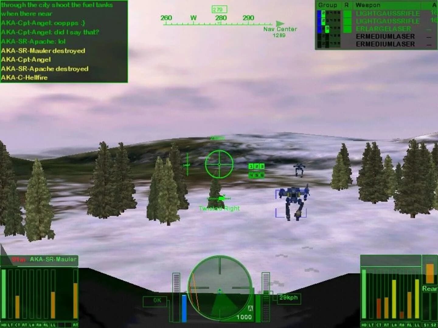 MechWarrior 4: Vengeance screenshot 3