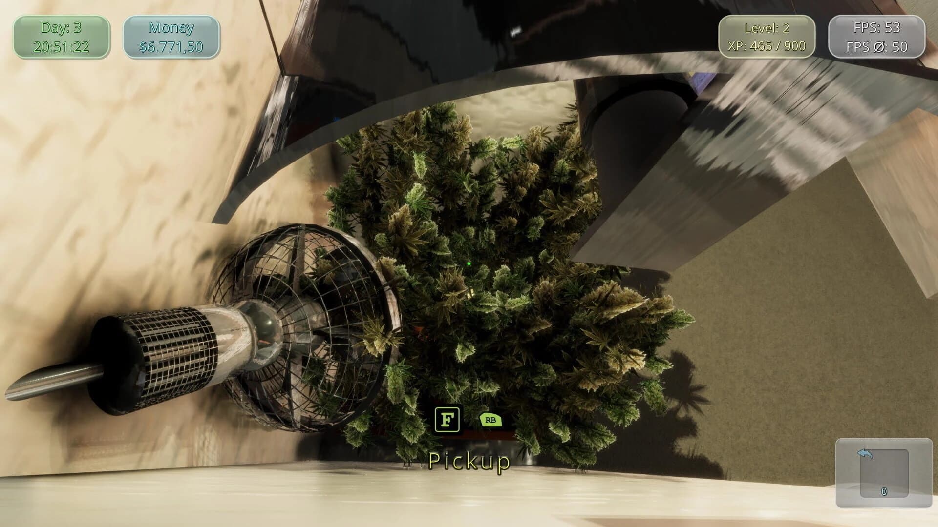 Medicinal Herbs: Cannabis Grow Simulator screenshot 1