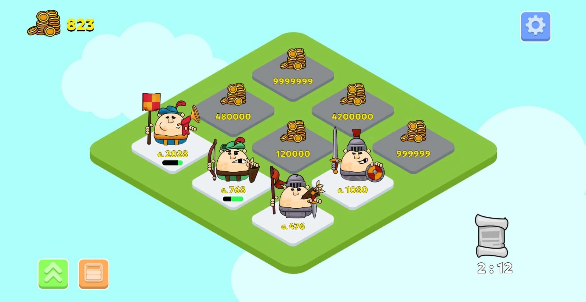 Medieval Heroes Gold Hunt screenshot 3