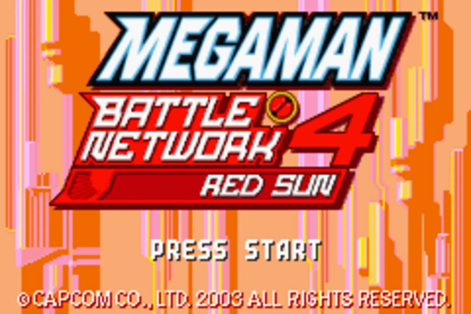 Mega Man Battle Network 4: Red Sun screenshot 2