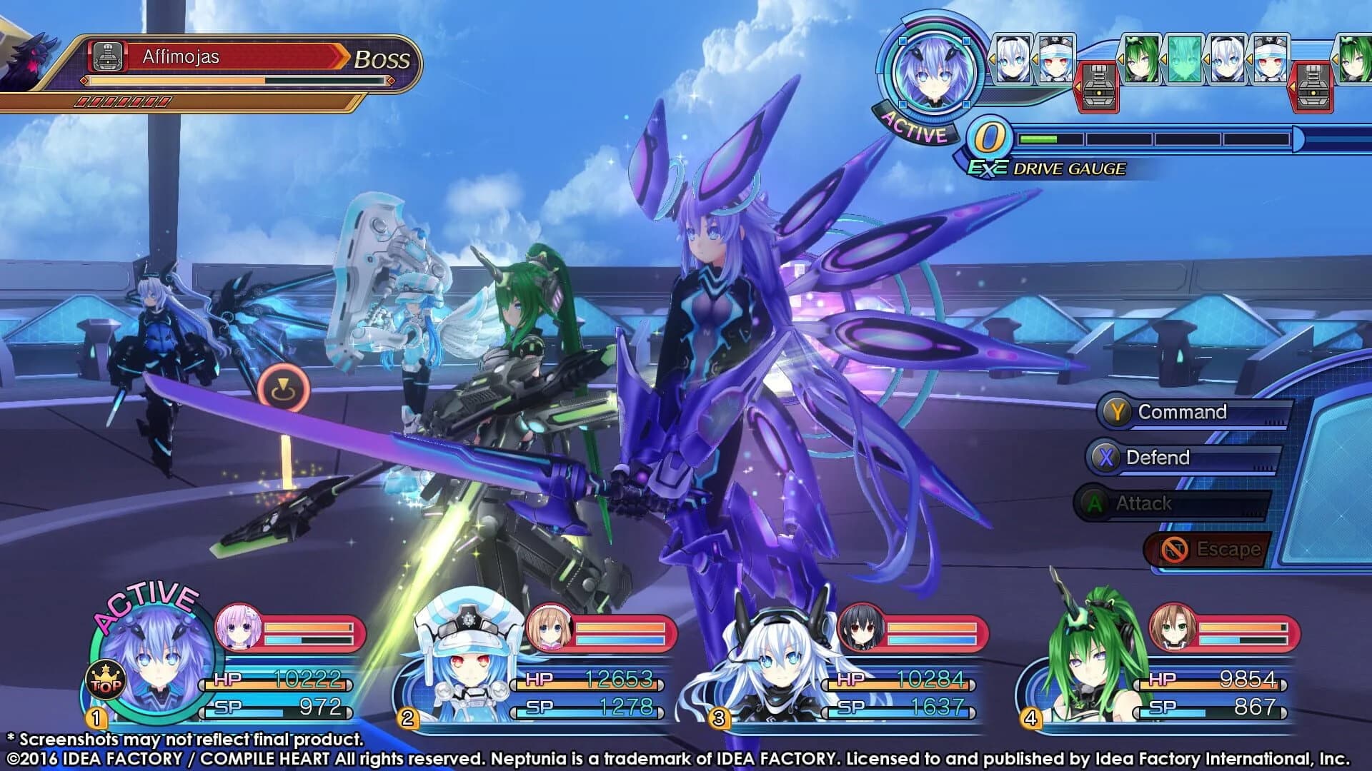Megadimension Neptunia VII screenshot 3