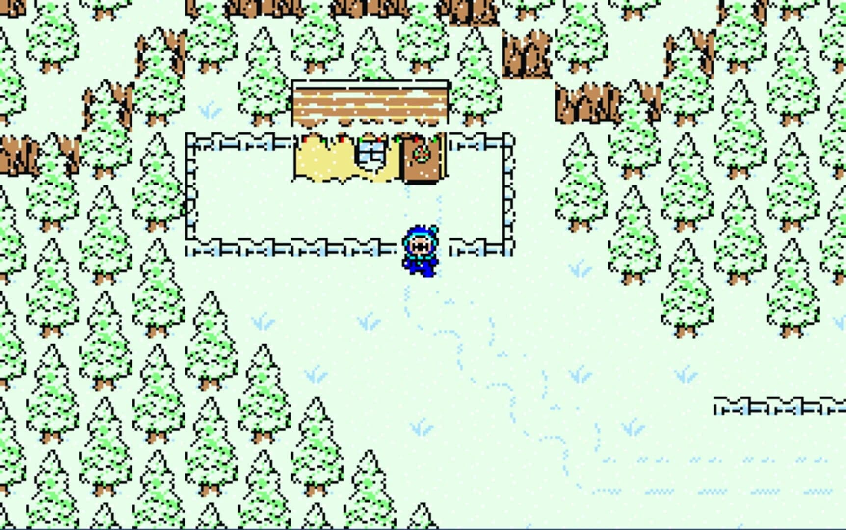 Megaman Sprite Christmas screenshot 1