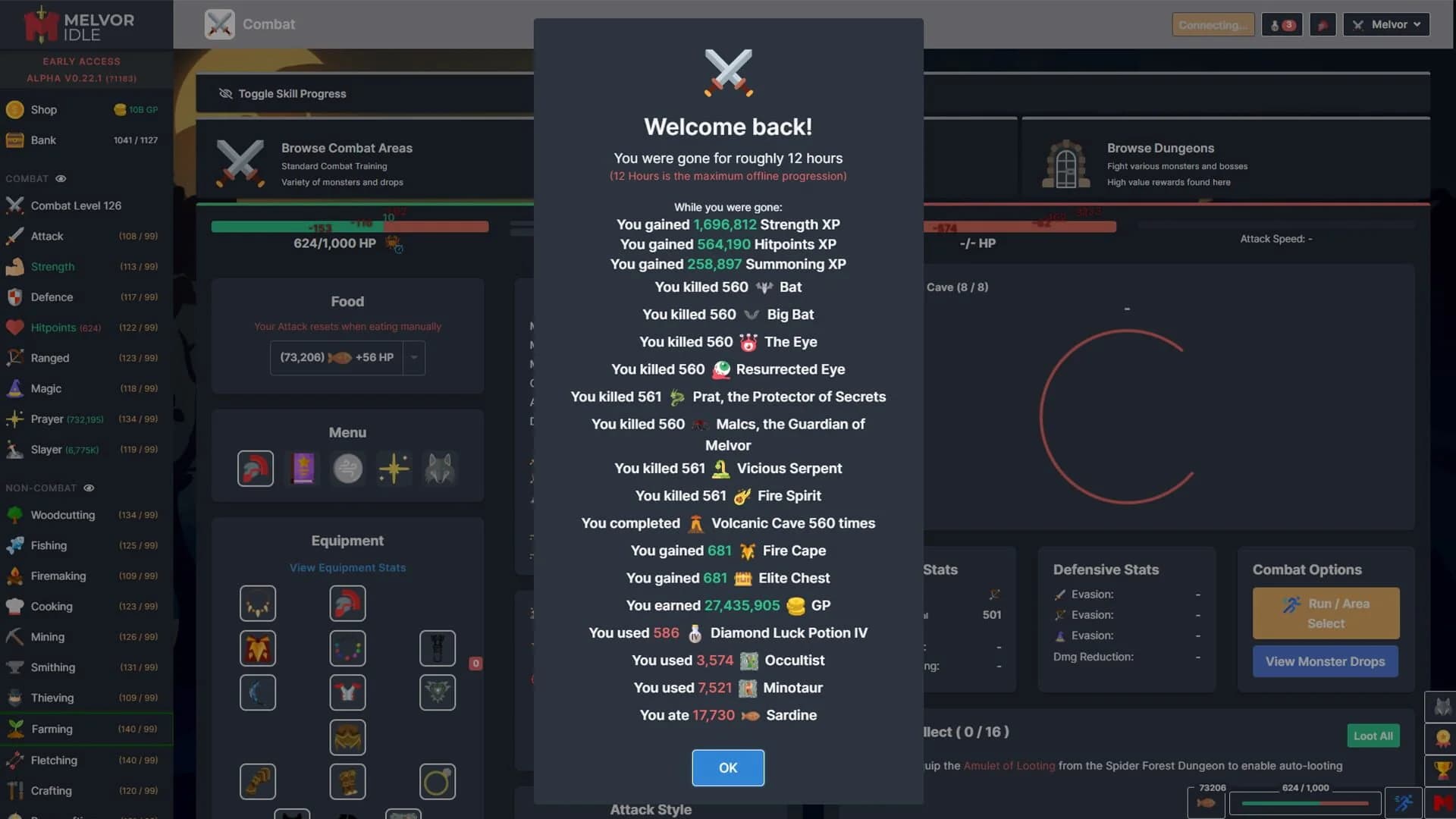 Melvor Idle screenshot 1