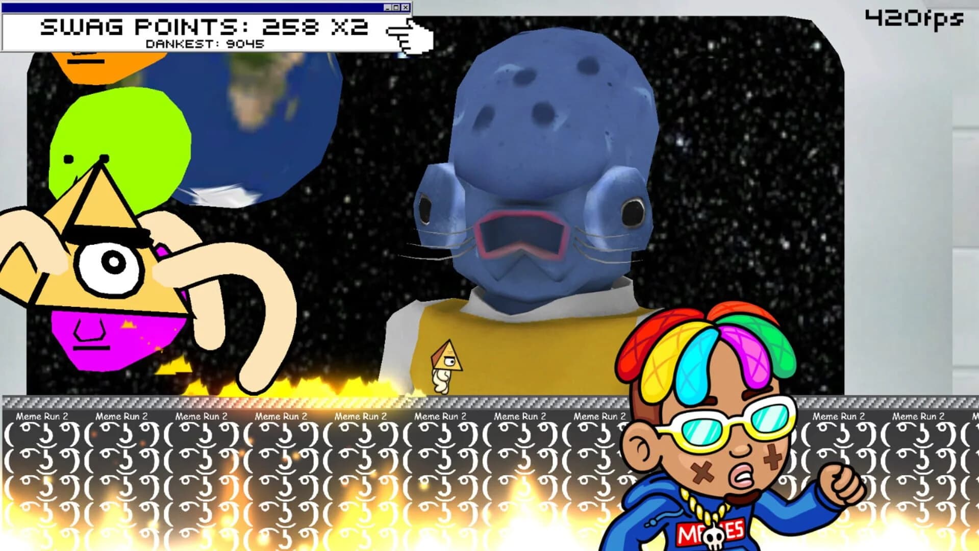 Meme Run 2 screenshot 2