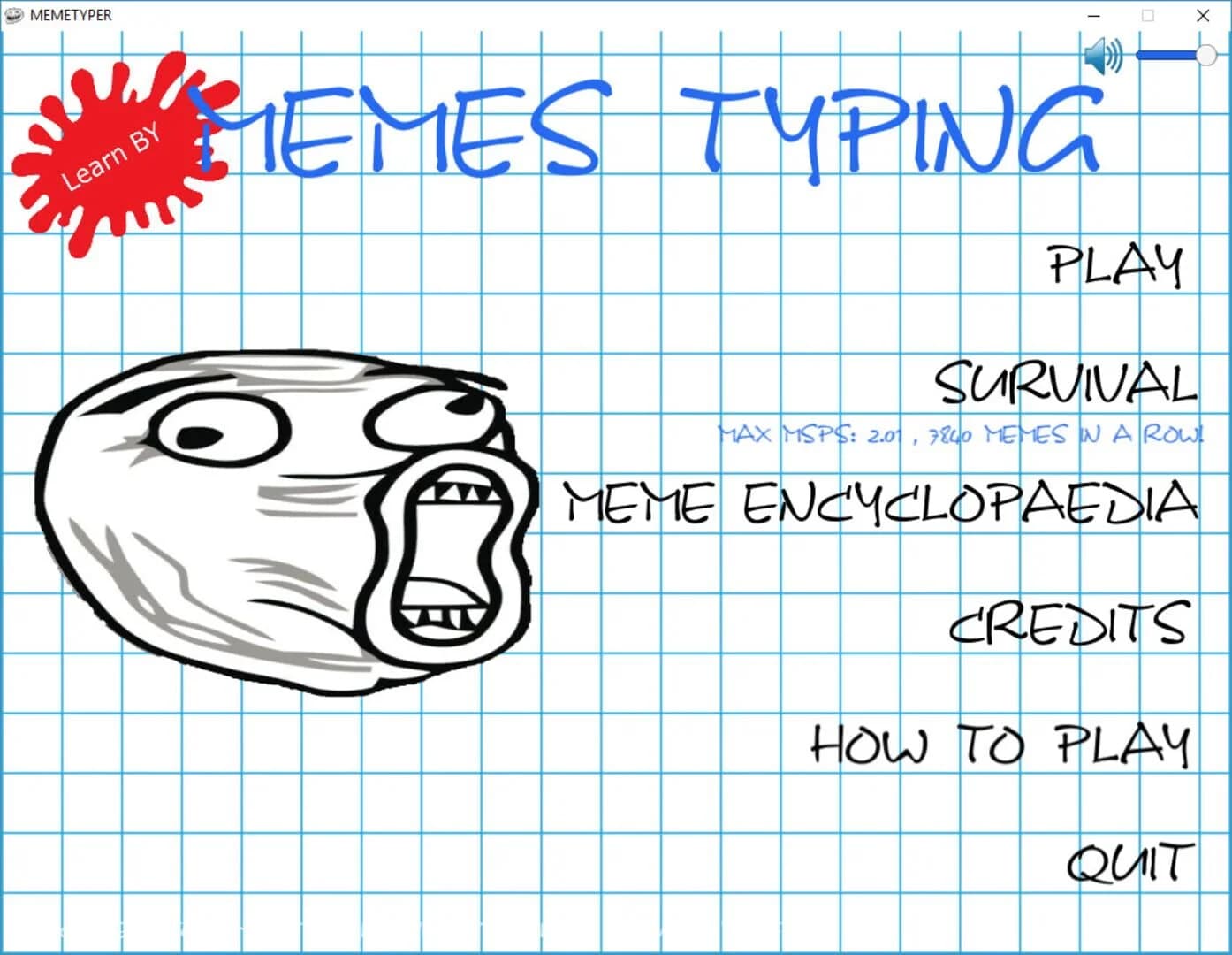 Memetyper screenshot 2