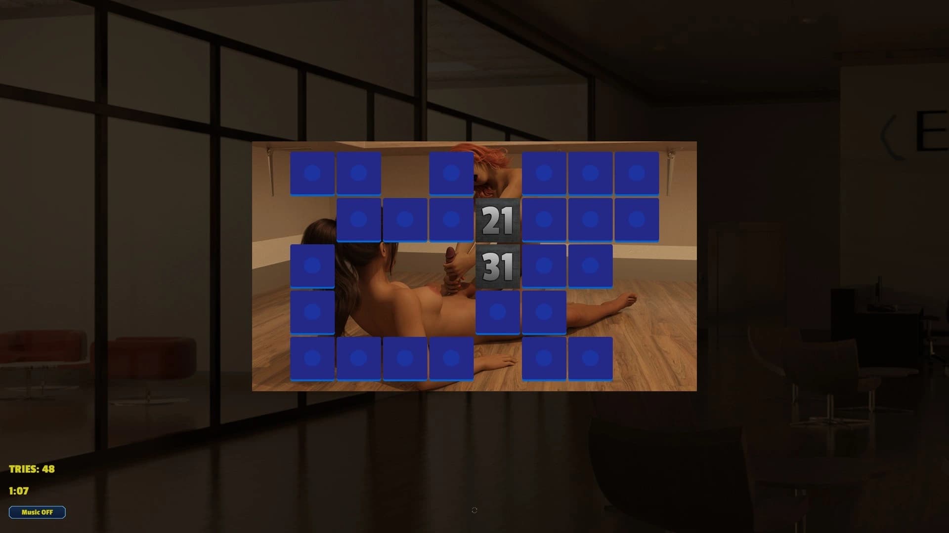 Memory Puzzle: Futanari Boss screenshot 3