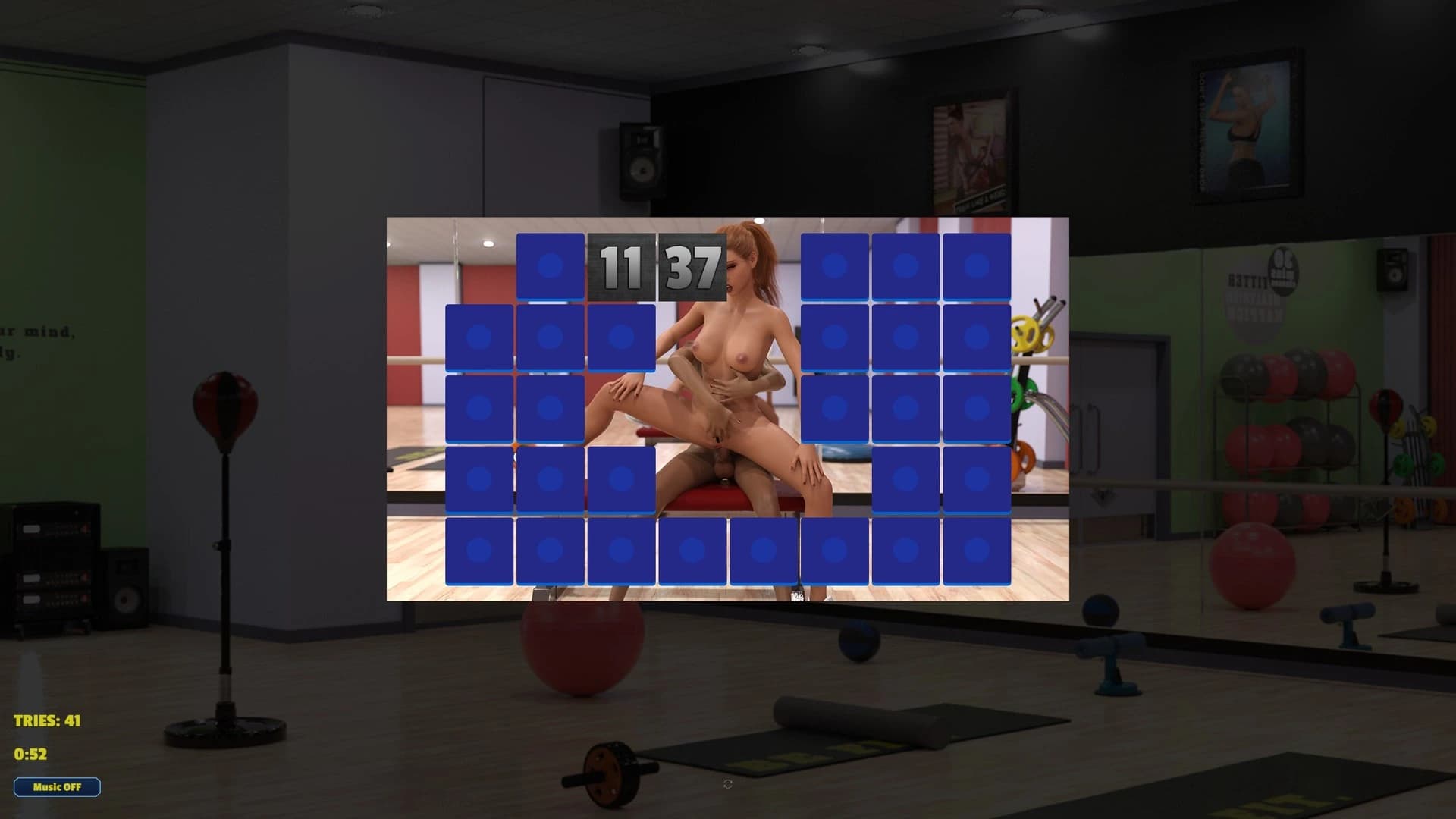 Memory Puzzle: Futanari Gym screenshot 4