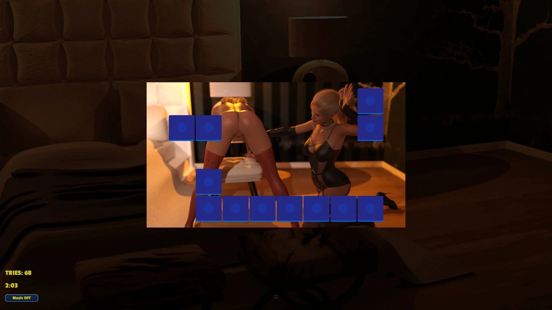 Memory Puzzle: Futanari Mistress screenshot 1