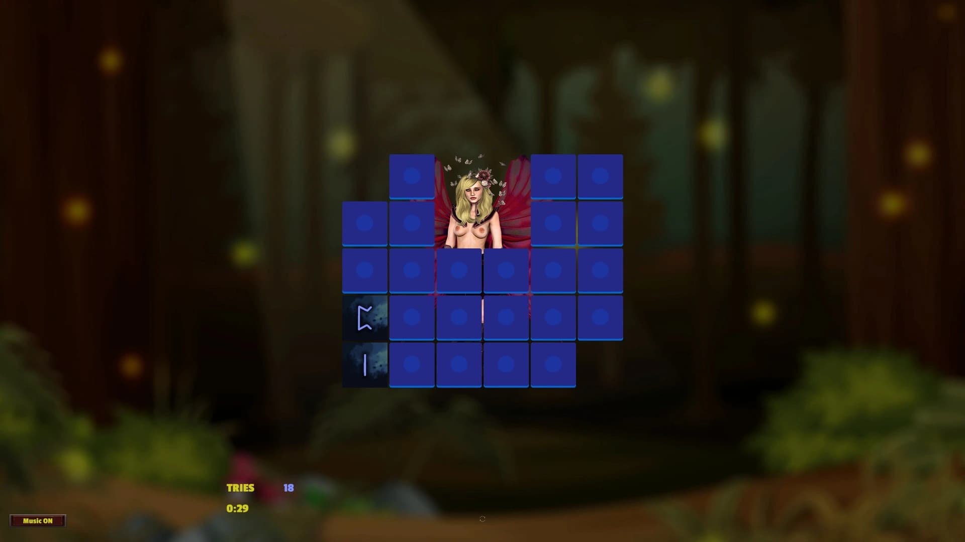 Memory Puzzle: Sexy Fairies screenshot 4