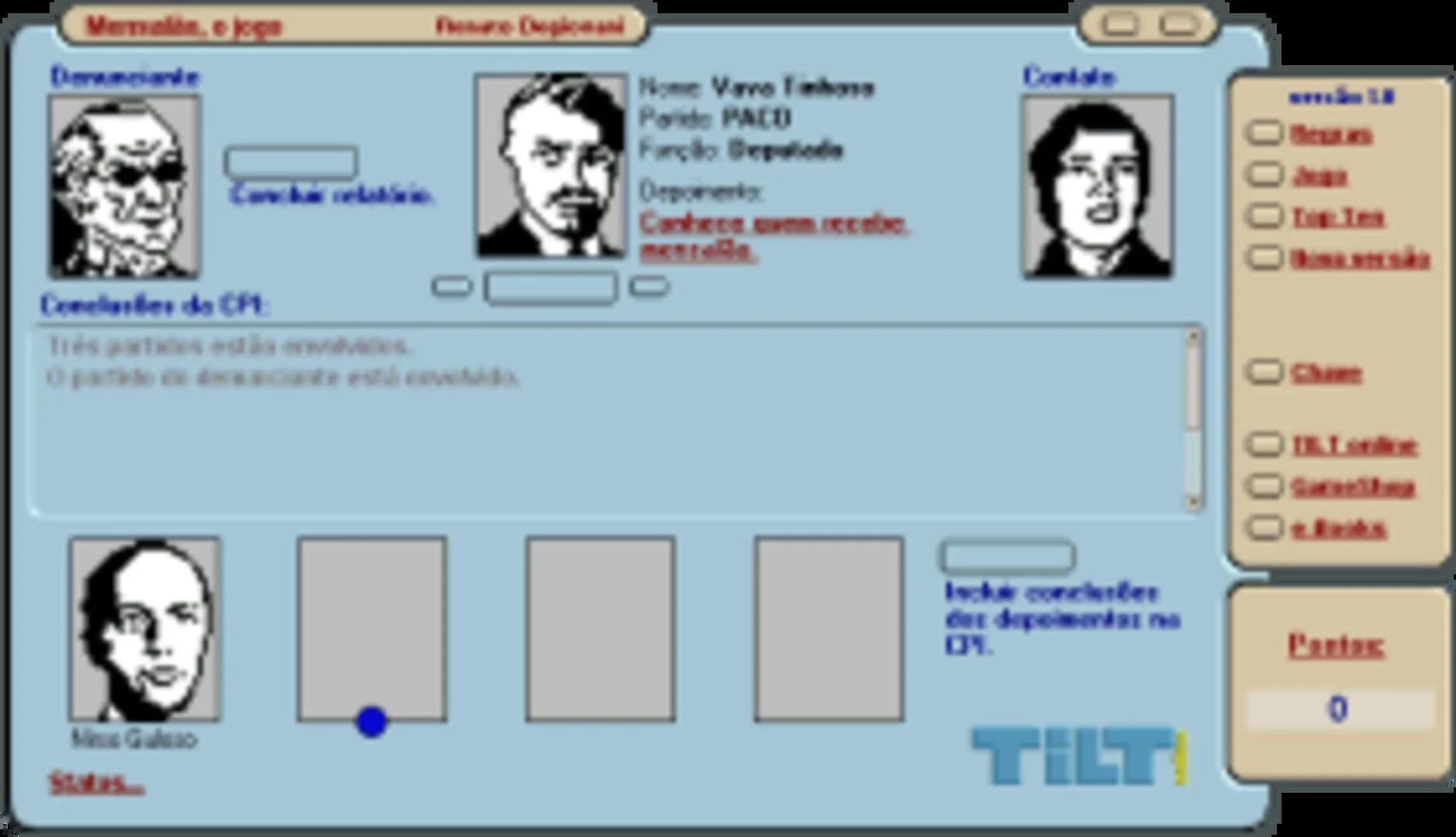 Mensalão, O Jogo screenshot 1