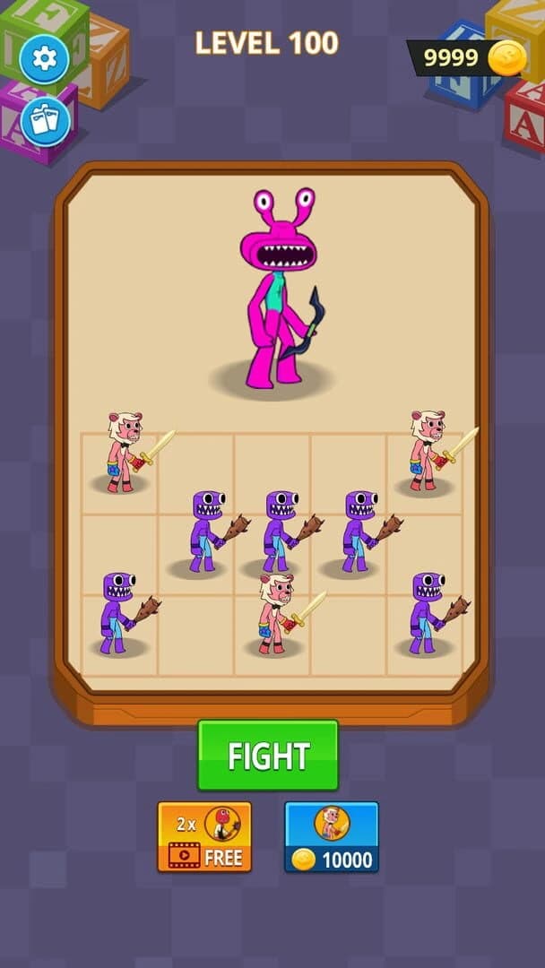 Merge Rainbow Friend screenshot 1
