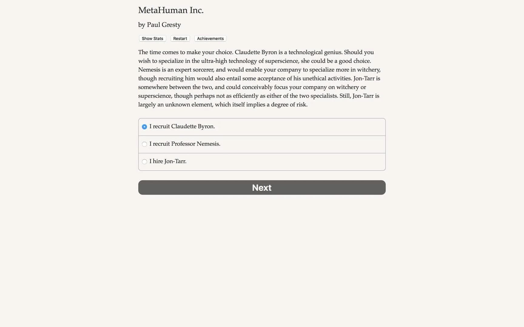 MetaHuman Inc. screenshot 3