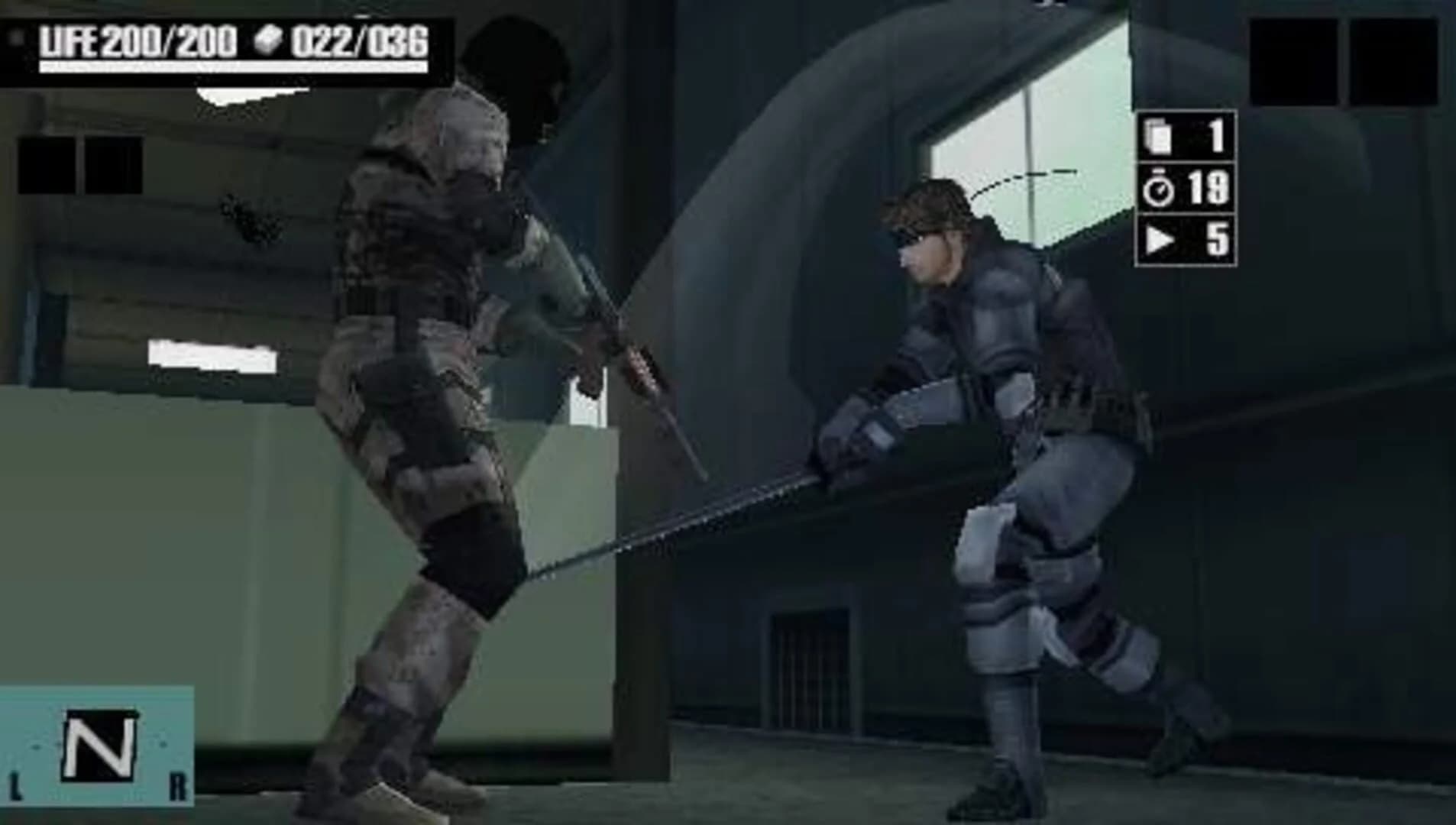 Metal Gear Acid screenshot 3