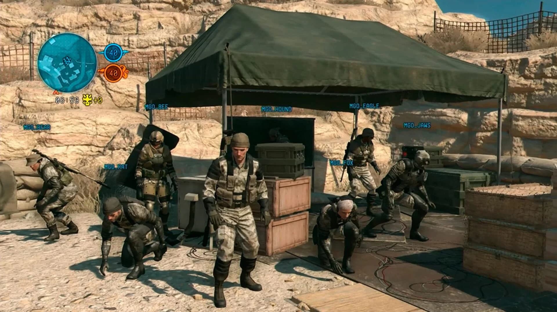Metal Gear Online screenshot 3