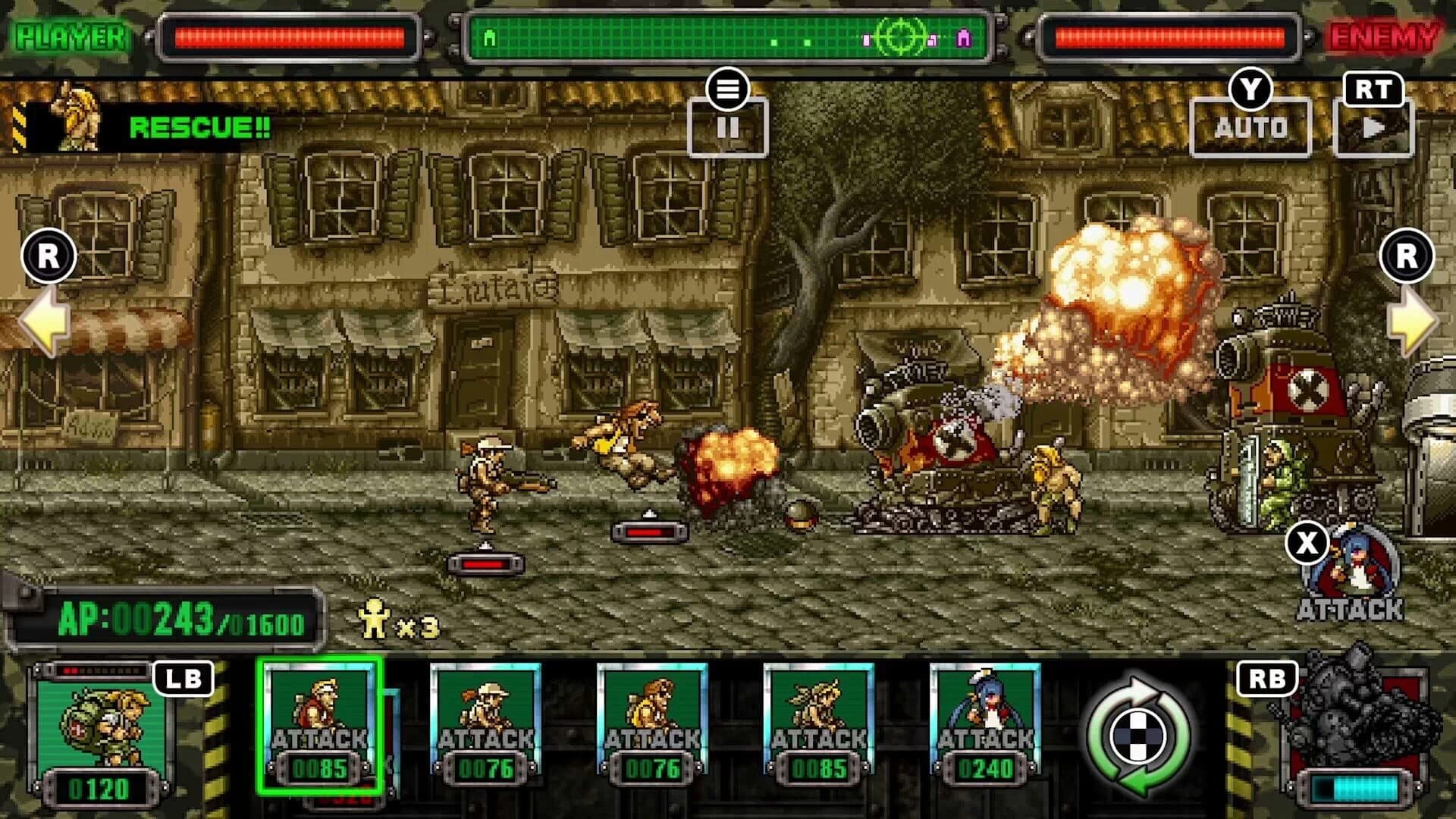 Metal Slug: Attack - Reloaded screenshot 1