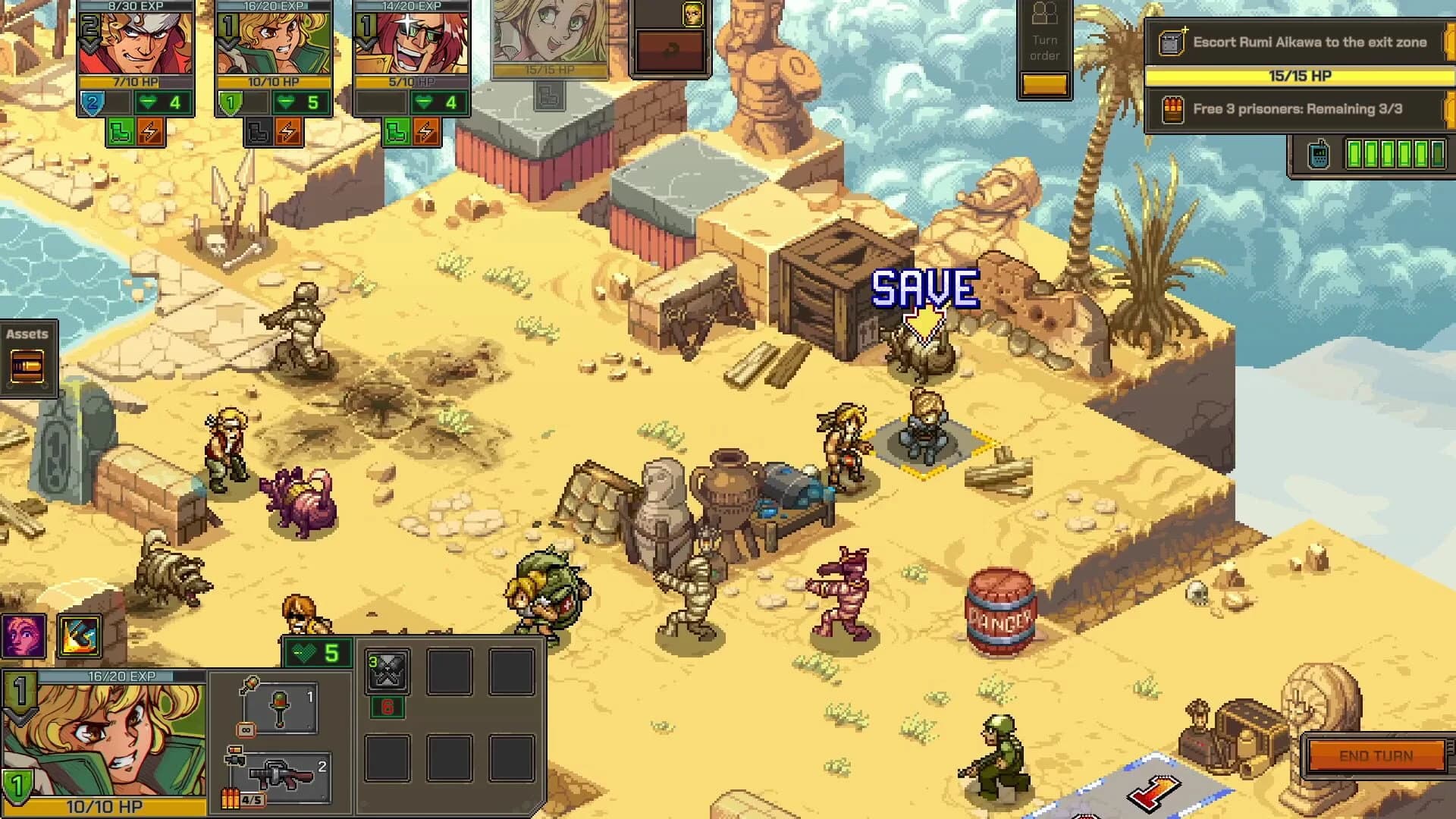 Metal Slug Tactics screenshot 1