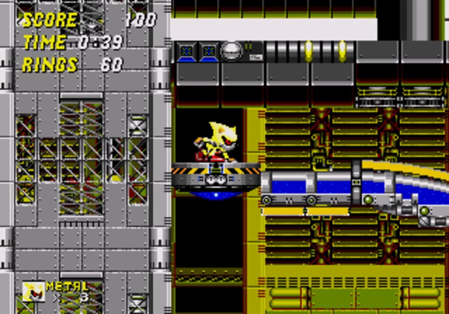 Metal Sonic in Sonic the Hedgehog 2 screenshot 2